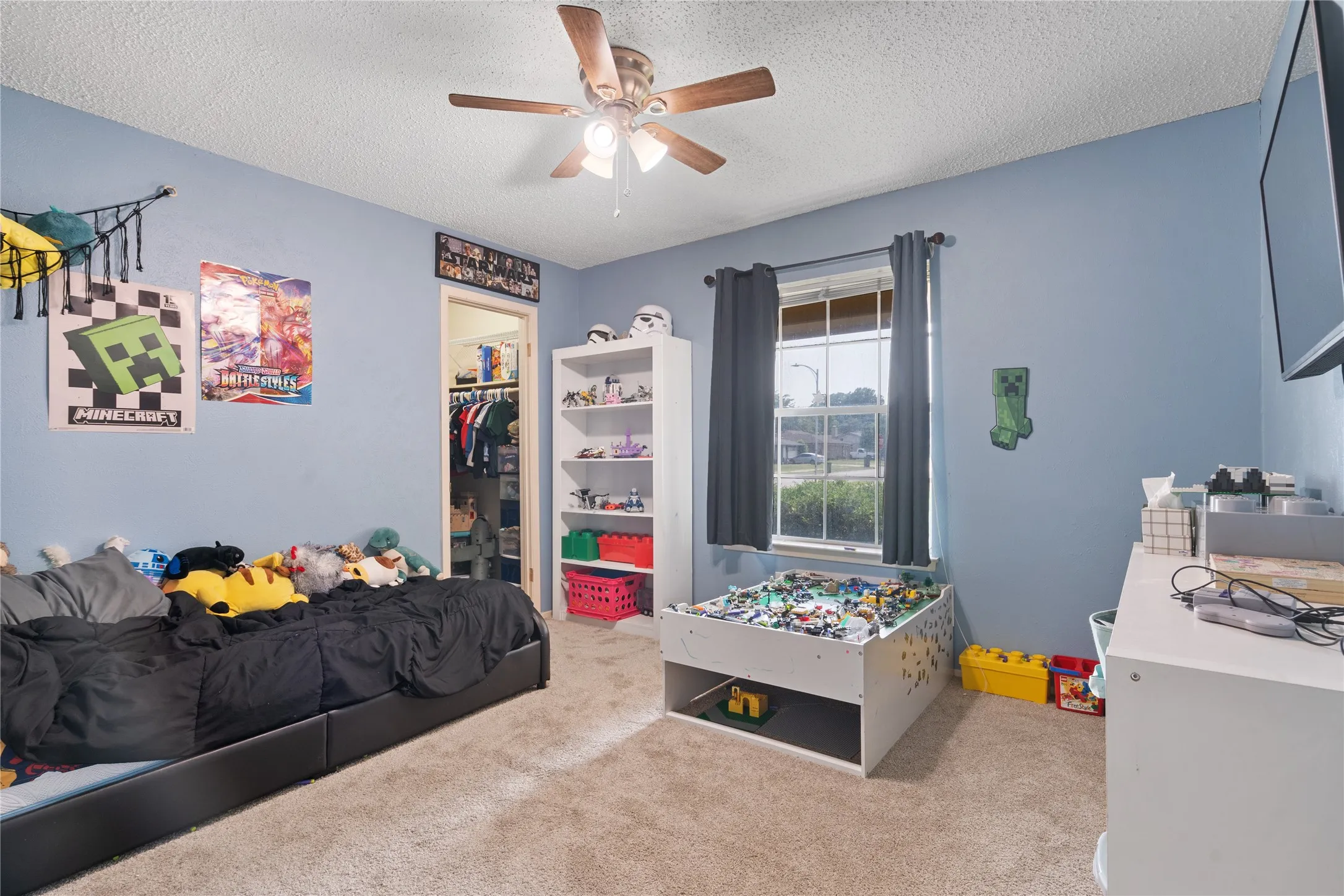 Need more room for your LEGOS,  here it is in bedroom number 3 and look you can still walk inside the room.