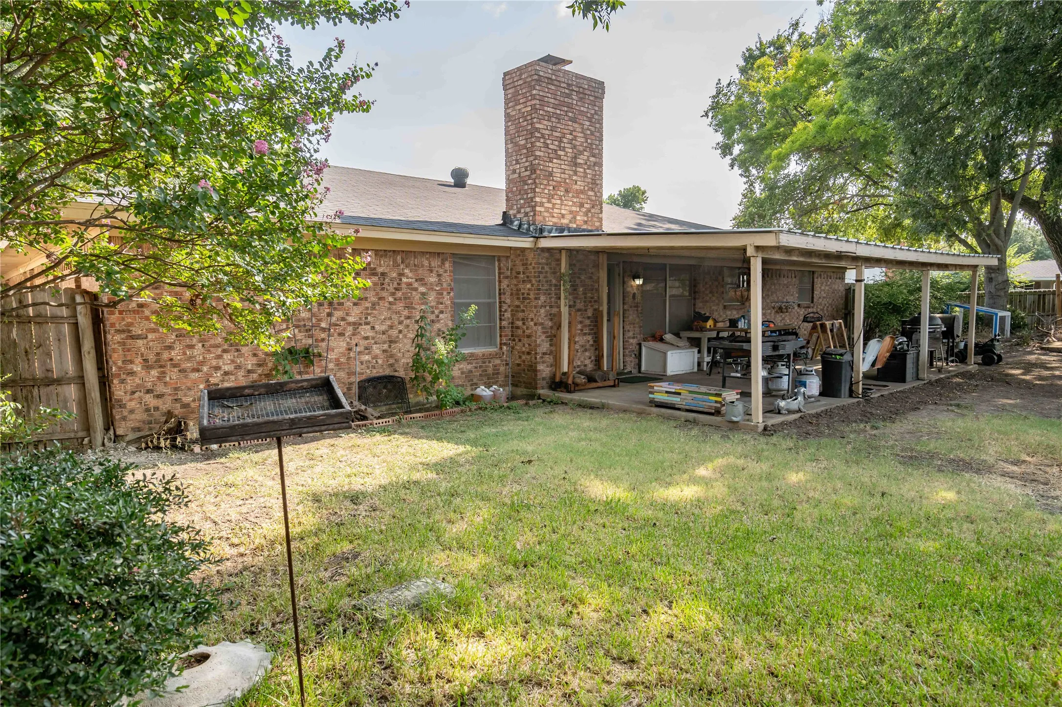 Saved the best for last. Large covered patio helps bring the living space outside.