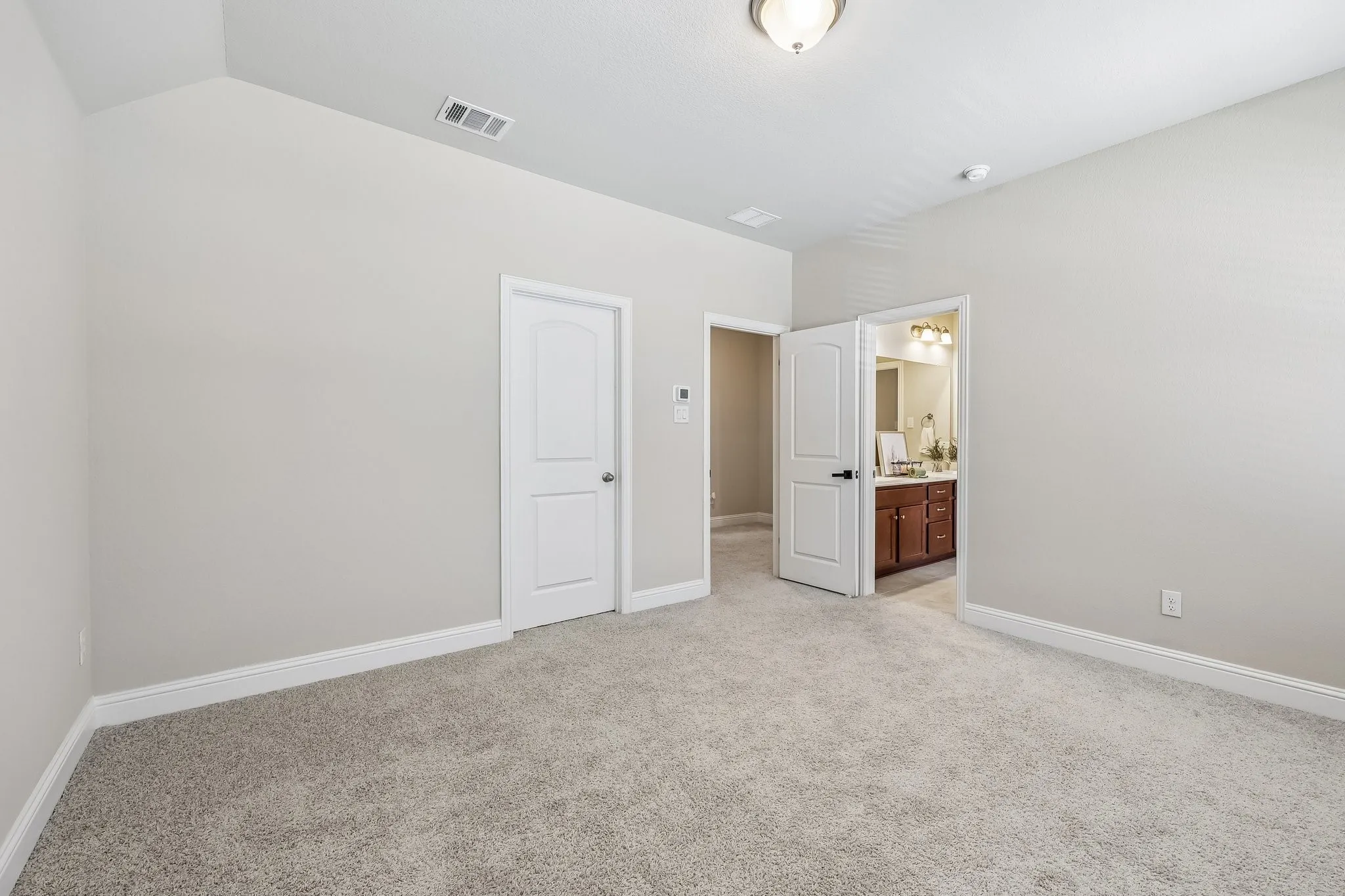 Upstairs Bedroom #3 with Jack and Jill Bathroom