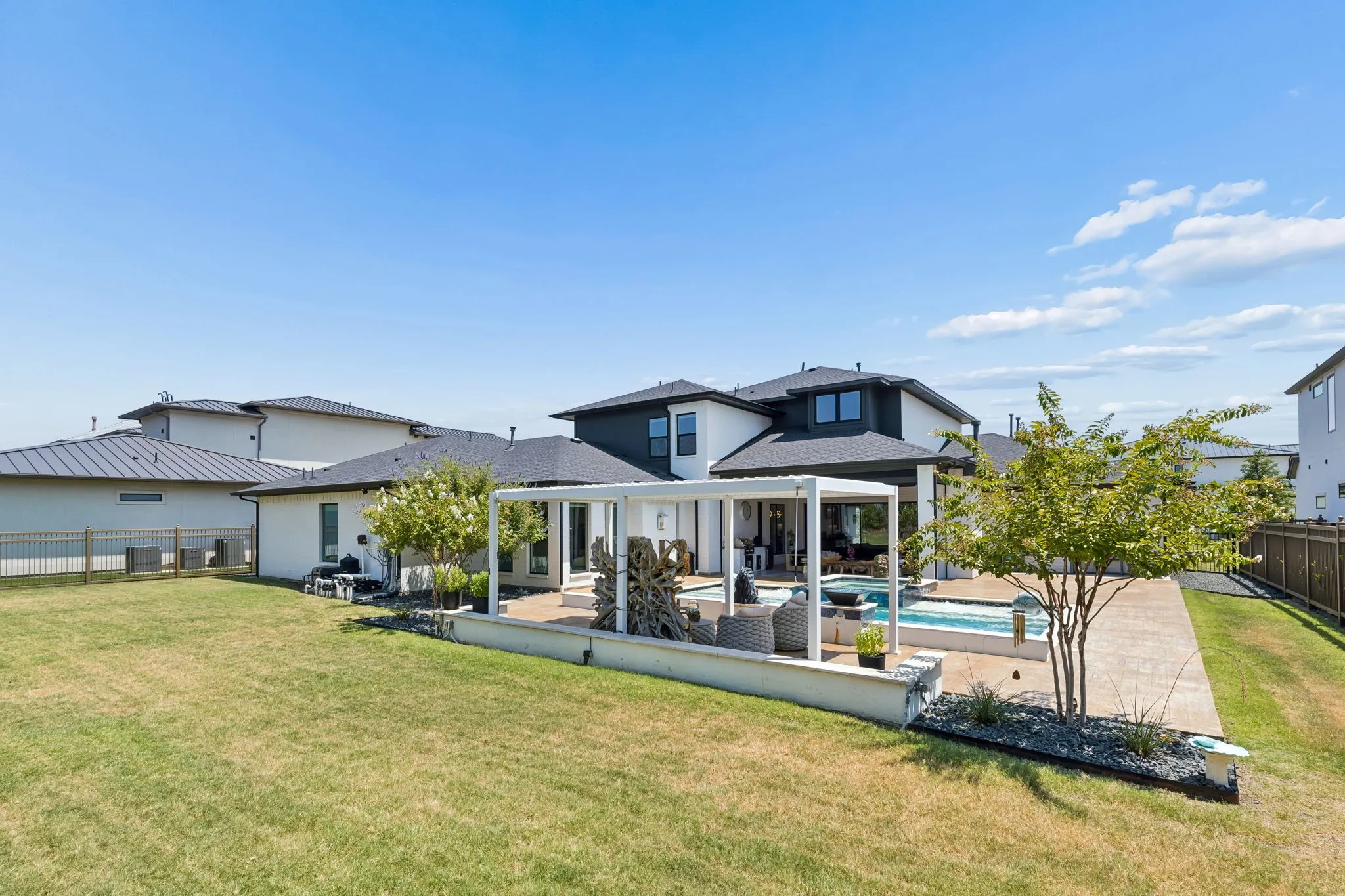 One of the largest yards in The Hills of Kingswood!