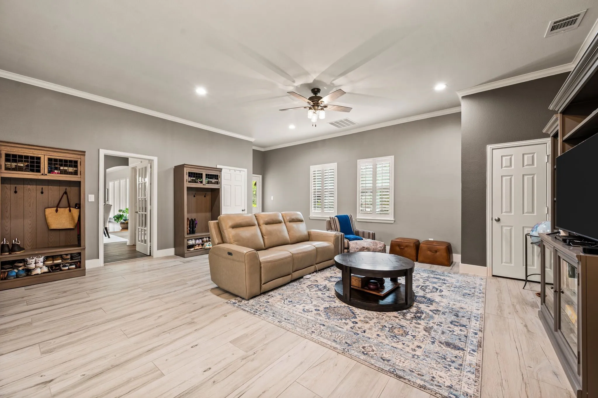 1st floor game room or media space
