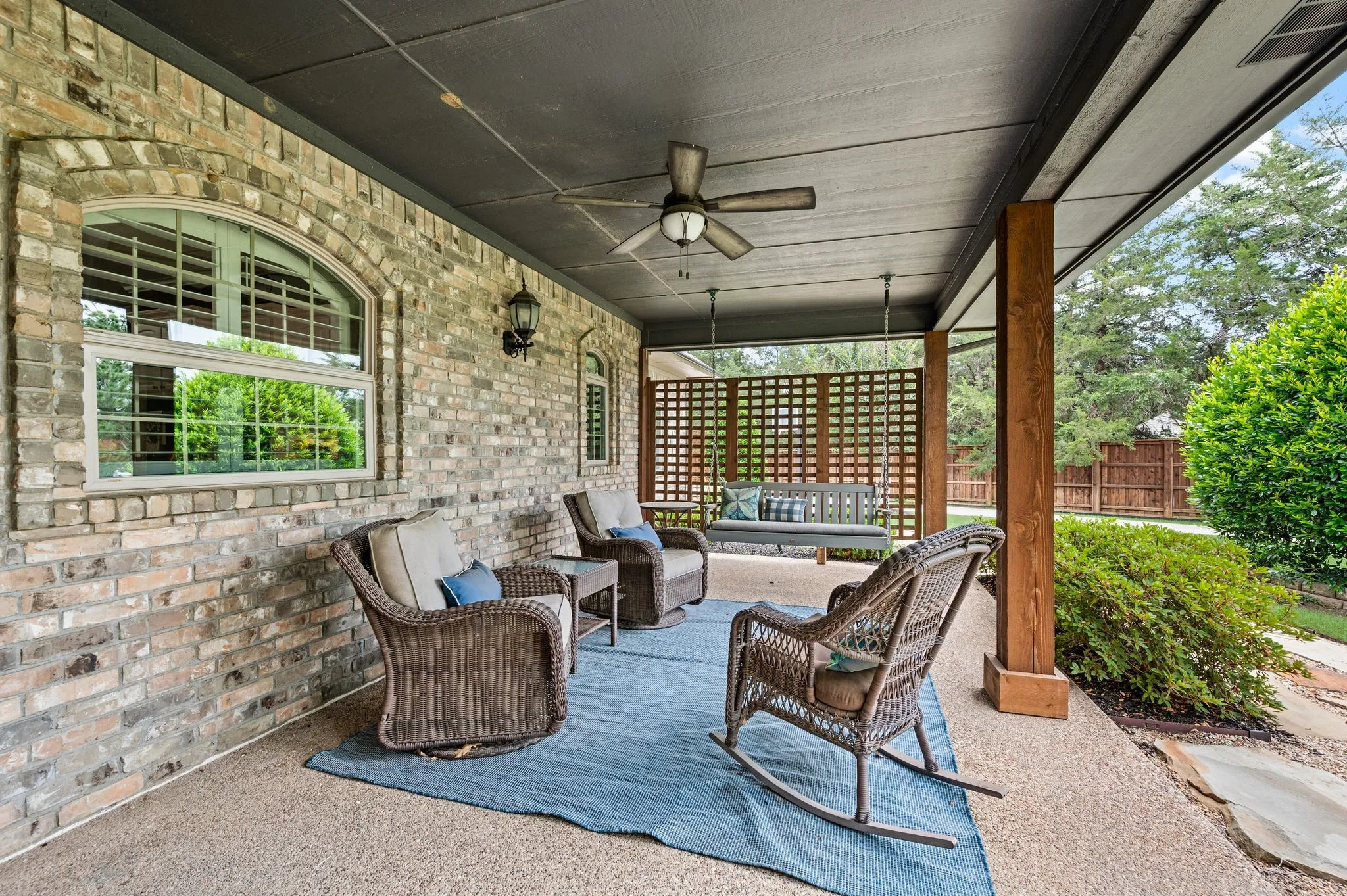 Enjoy your coffee on the front porch!