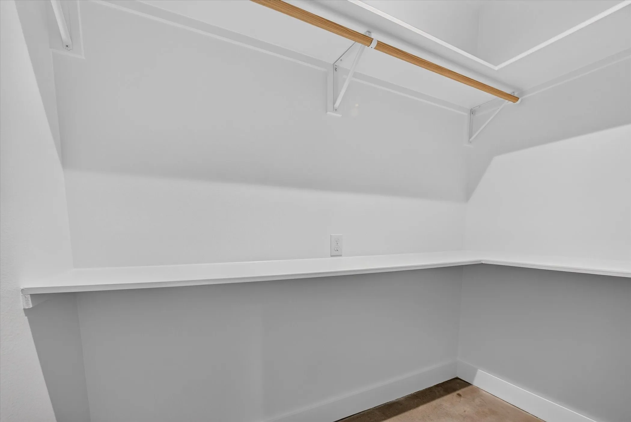 Large walk-in closet in primary bedroom