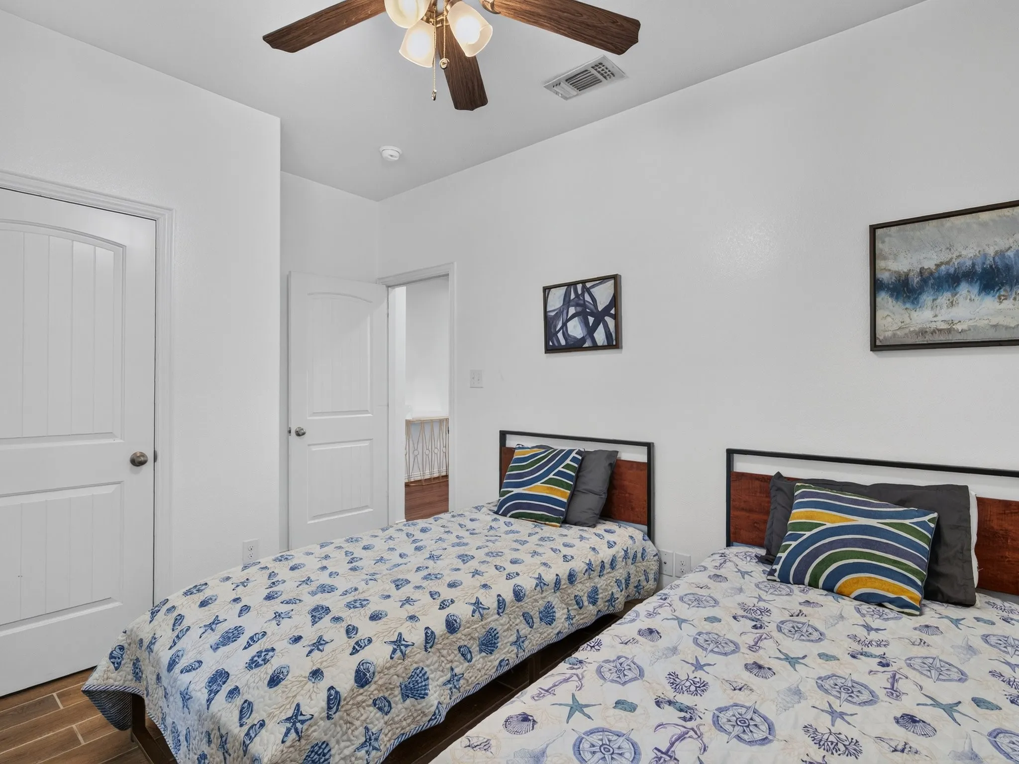 Third bedroom offering flexible space for a guest room, home office, or nursery.