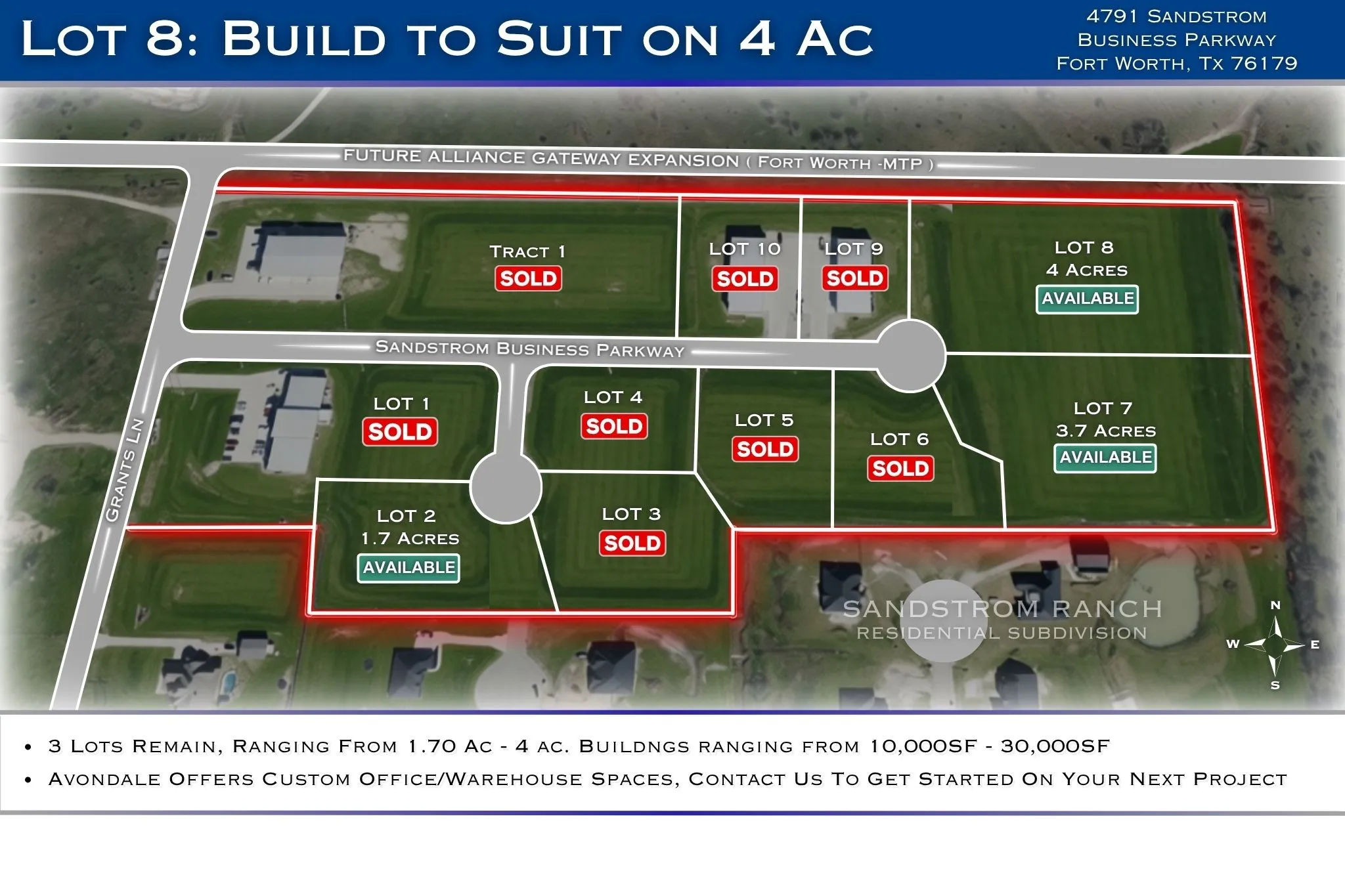Unimproved Land For Sale in Tarrant County , 4791 Sandstrom business Parkway, Fort Worth, Texas 76179, 0, 0, Garage spaces, 0 Sqft, built in 0, Price $899,130, mls#21355416, Real Estate Agent in Fort Worth, Homes For Sale in Tarrant county, Homes For Sale in Fort Worth, Realtor in Fort Worth Texas, Real Estate Brokerage Independent Realty Texas, Luminita Cordes Realtor
