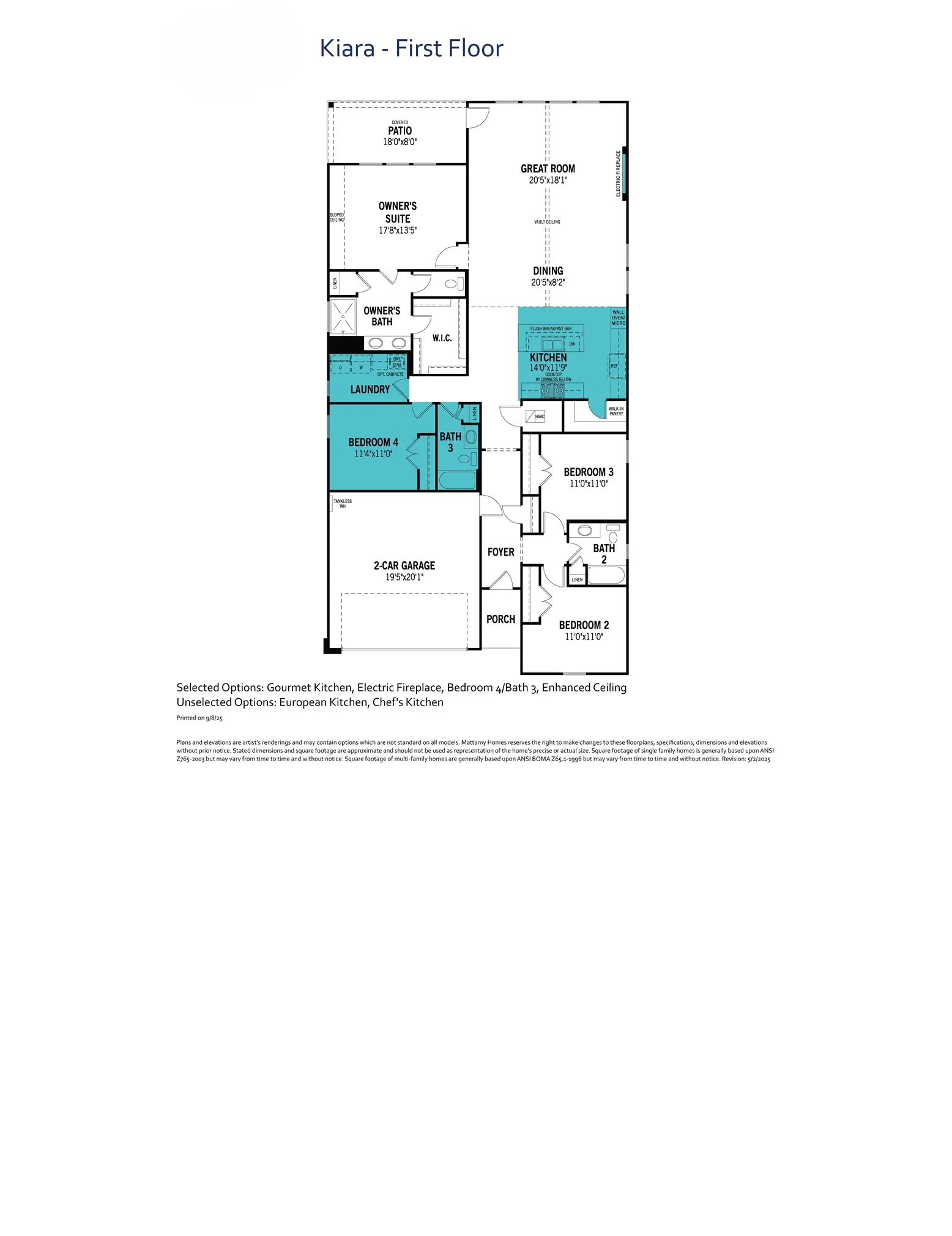Kiara - Floor Plan