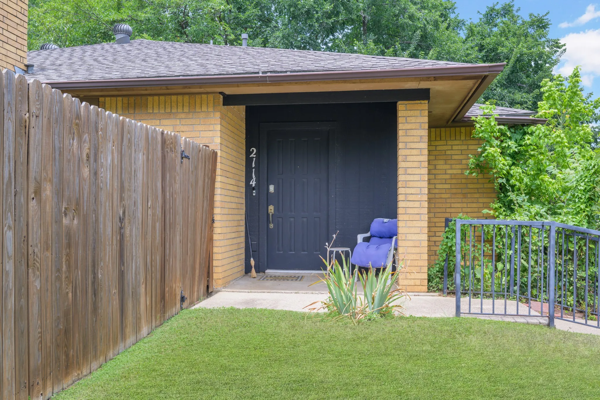 Covered entry.