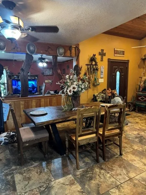 THE MAIN HOUSE KITCHEN AND DINING AREA