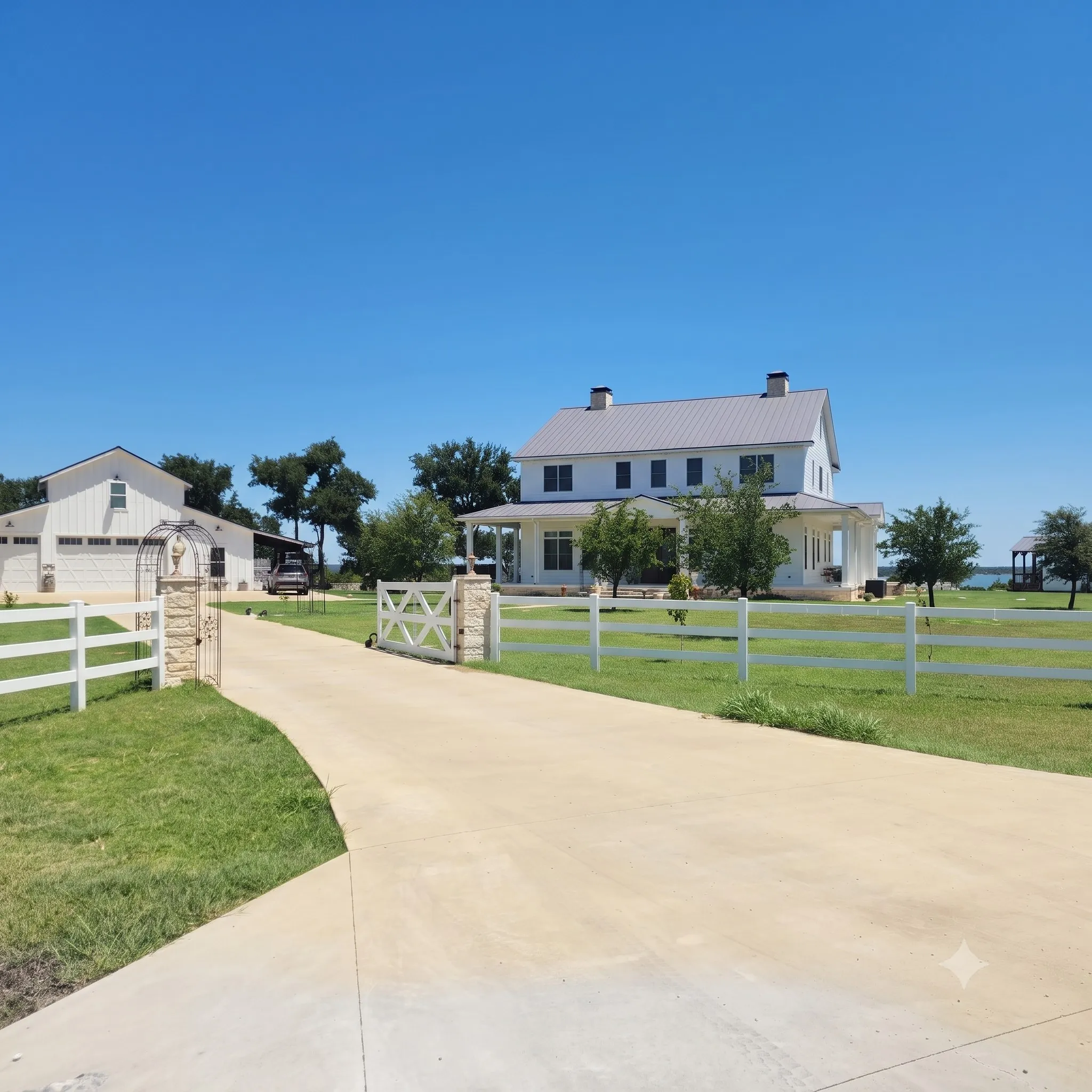 Main home and seperate garage with attached shop and upstairs movie room