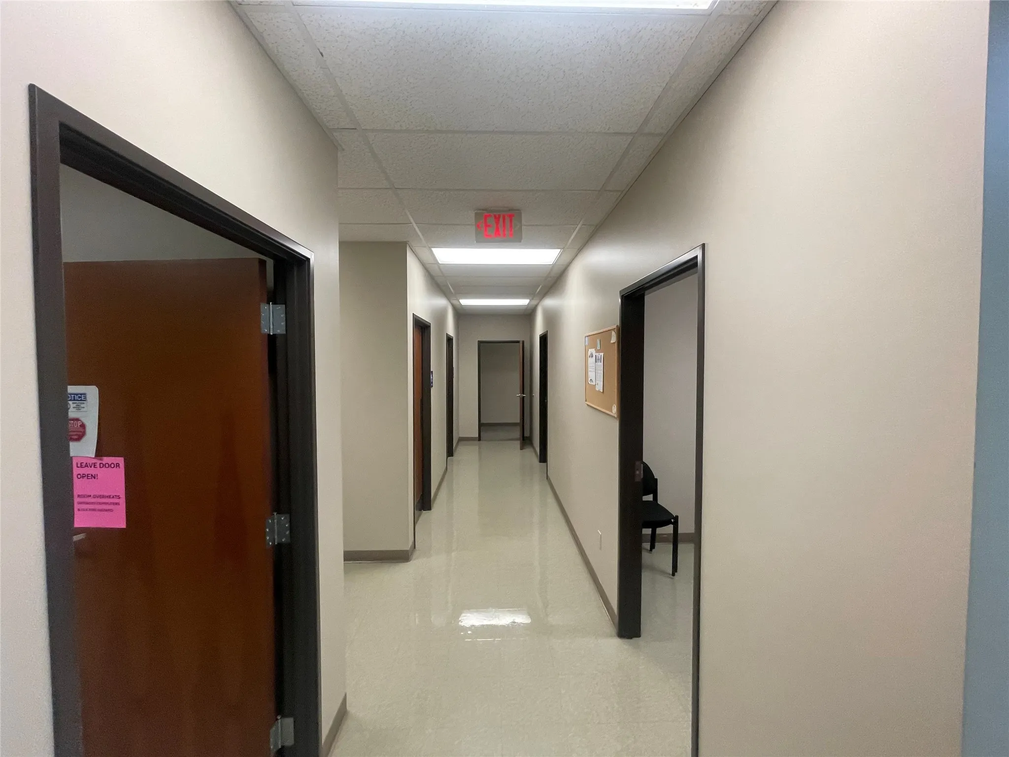 Common Hallway for both USDA and FSA