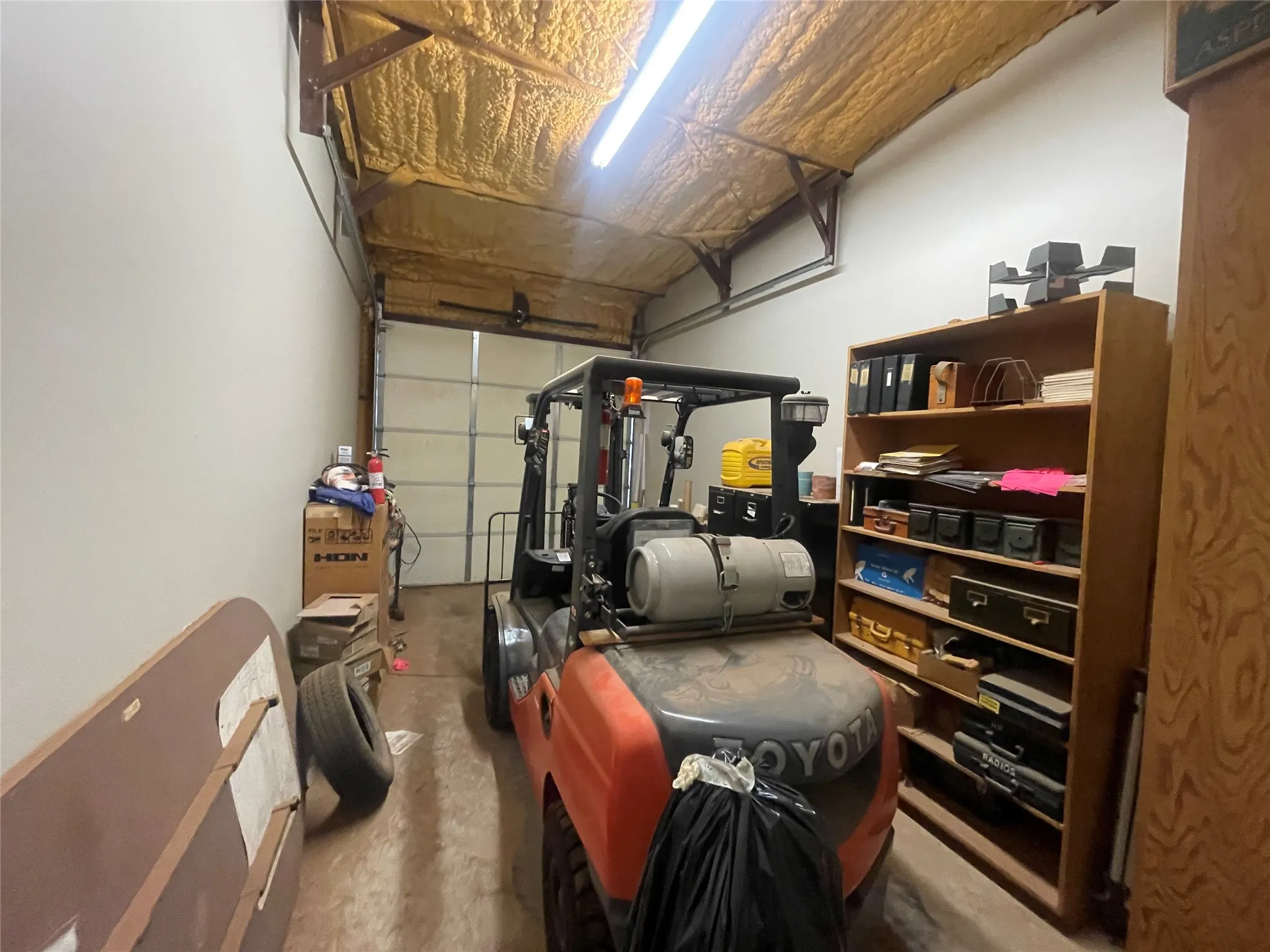Vehicle and equipment storage