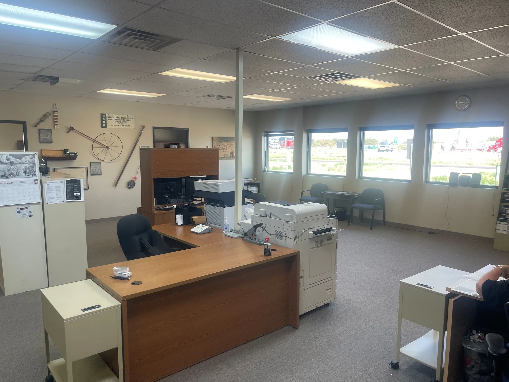 USDA Open staff area