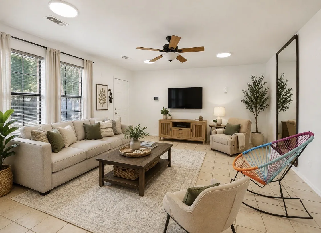 3rd living room or can be bedroom or office