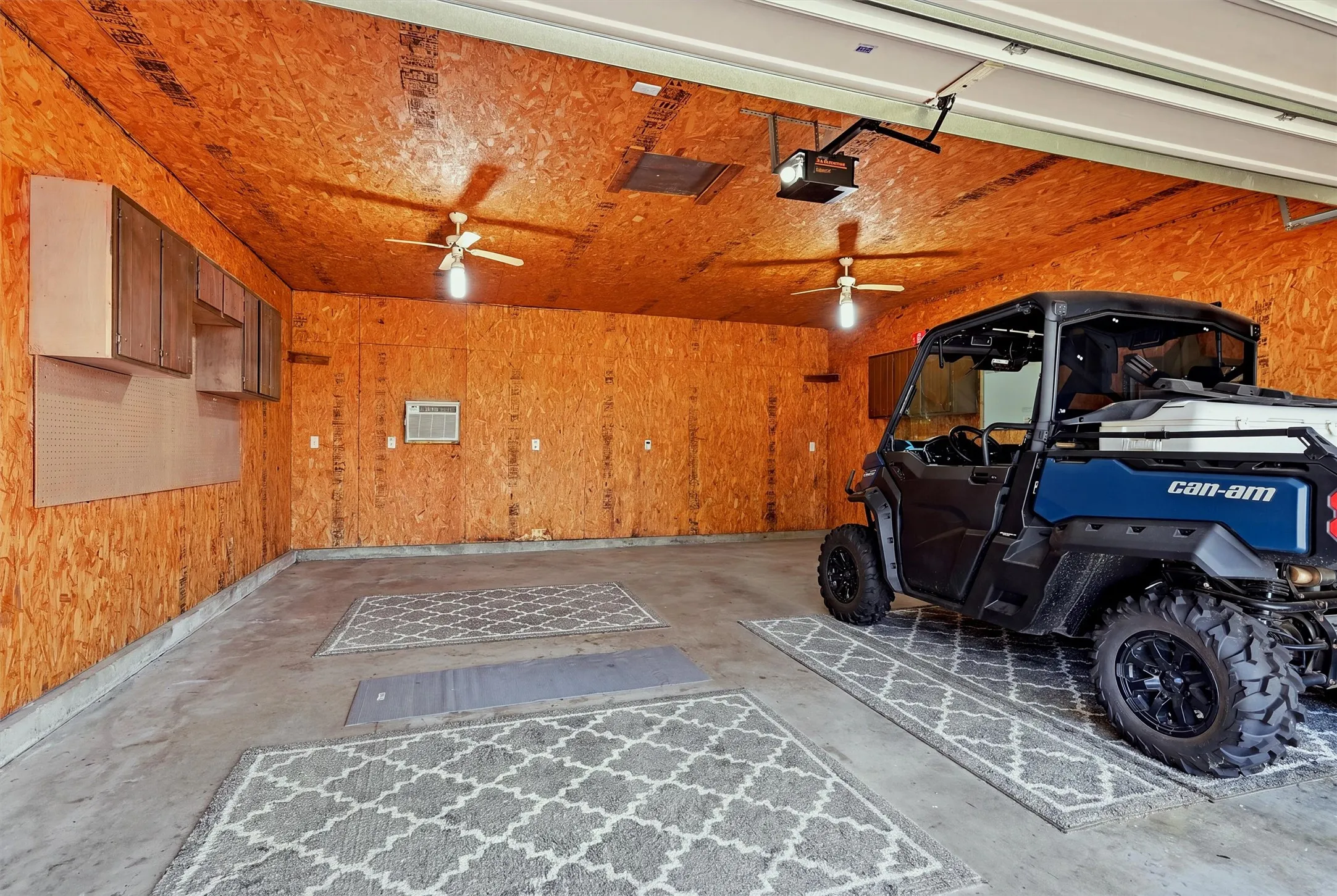 Virtually Decluttered Detached 2 car garage and workshop