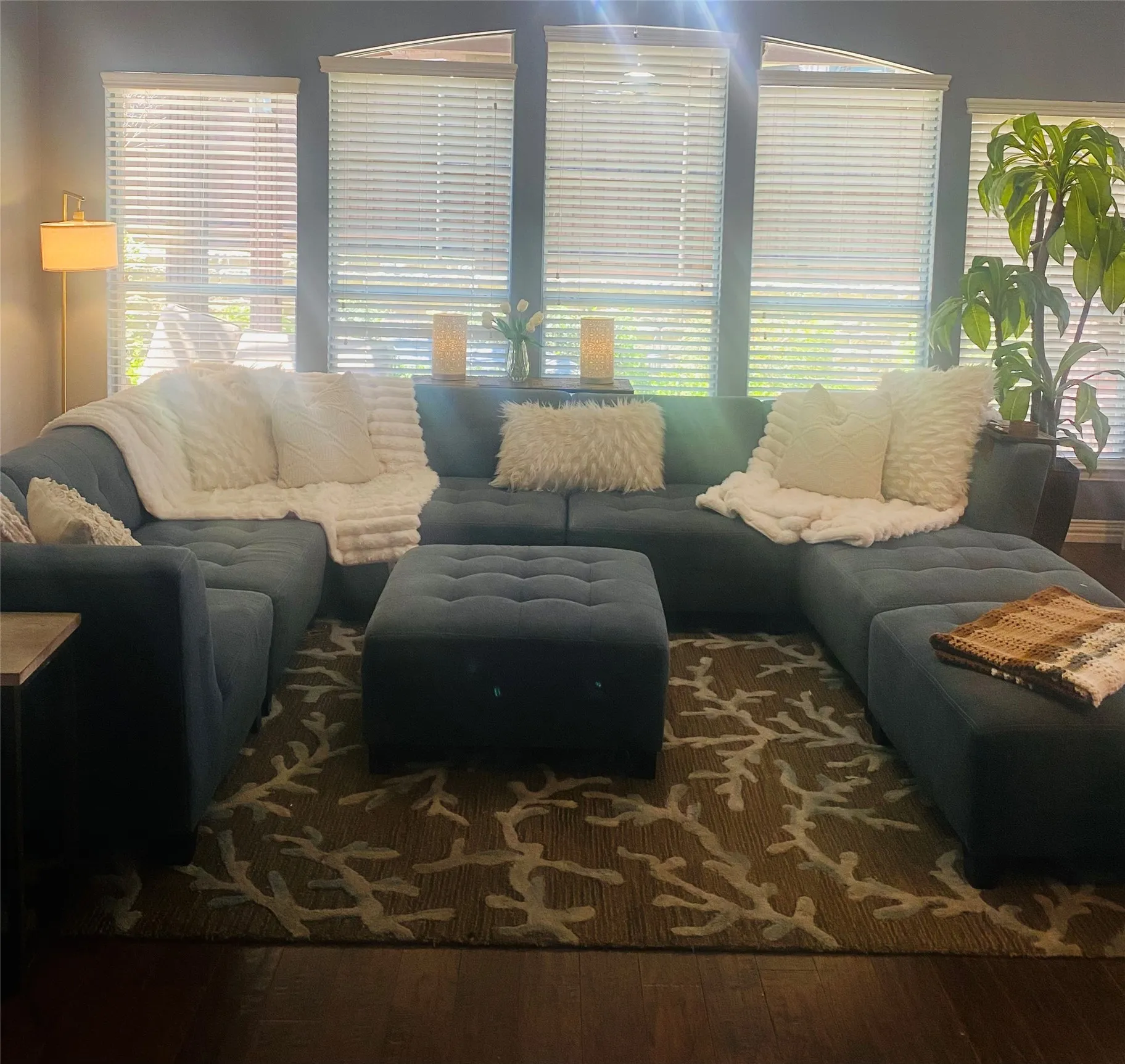 Wood-finish flooring