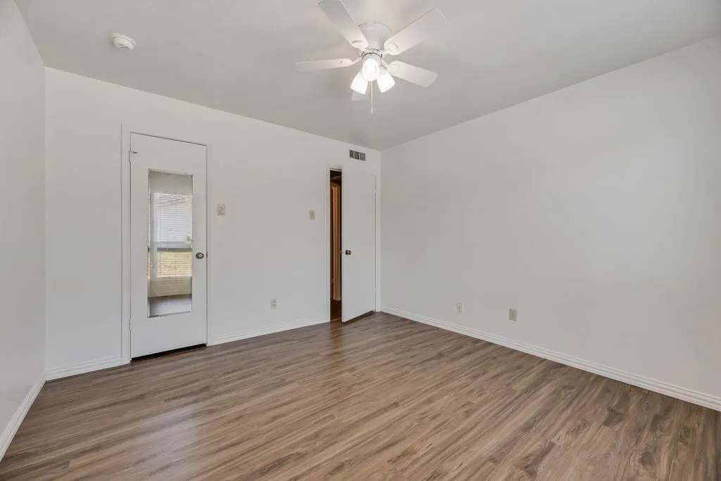 front bedroom with walk-in closet