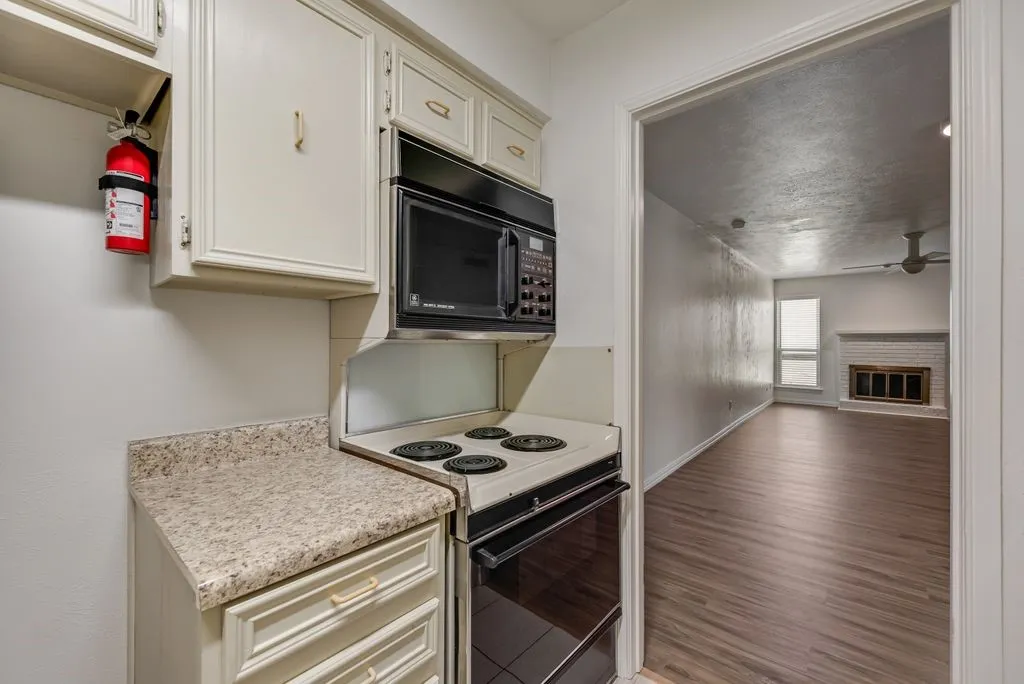 Spacious Cabinet Space