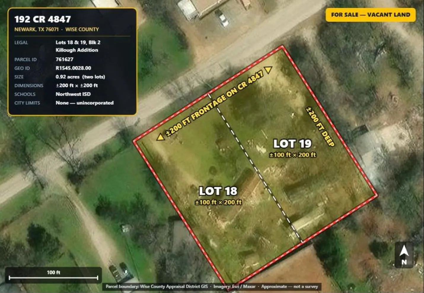 Unimproved Land For Sale in Wise County , 192 County Road 4847, Newark, Texas 76071, 0, 0, Garage spaces, 0 Sqft, built in 1970, mls#21356258, Real Estate Agent in Newark, Homes For Sale in Wise county, Homes For Sale in Newark, Realtor in Newark Texas, Real Estate Brokerage Independent Realty Texas, Luminita Cordes Realtor