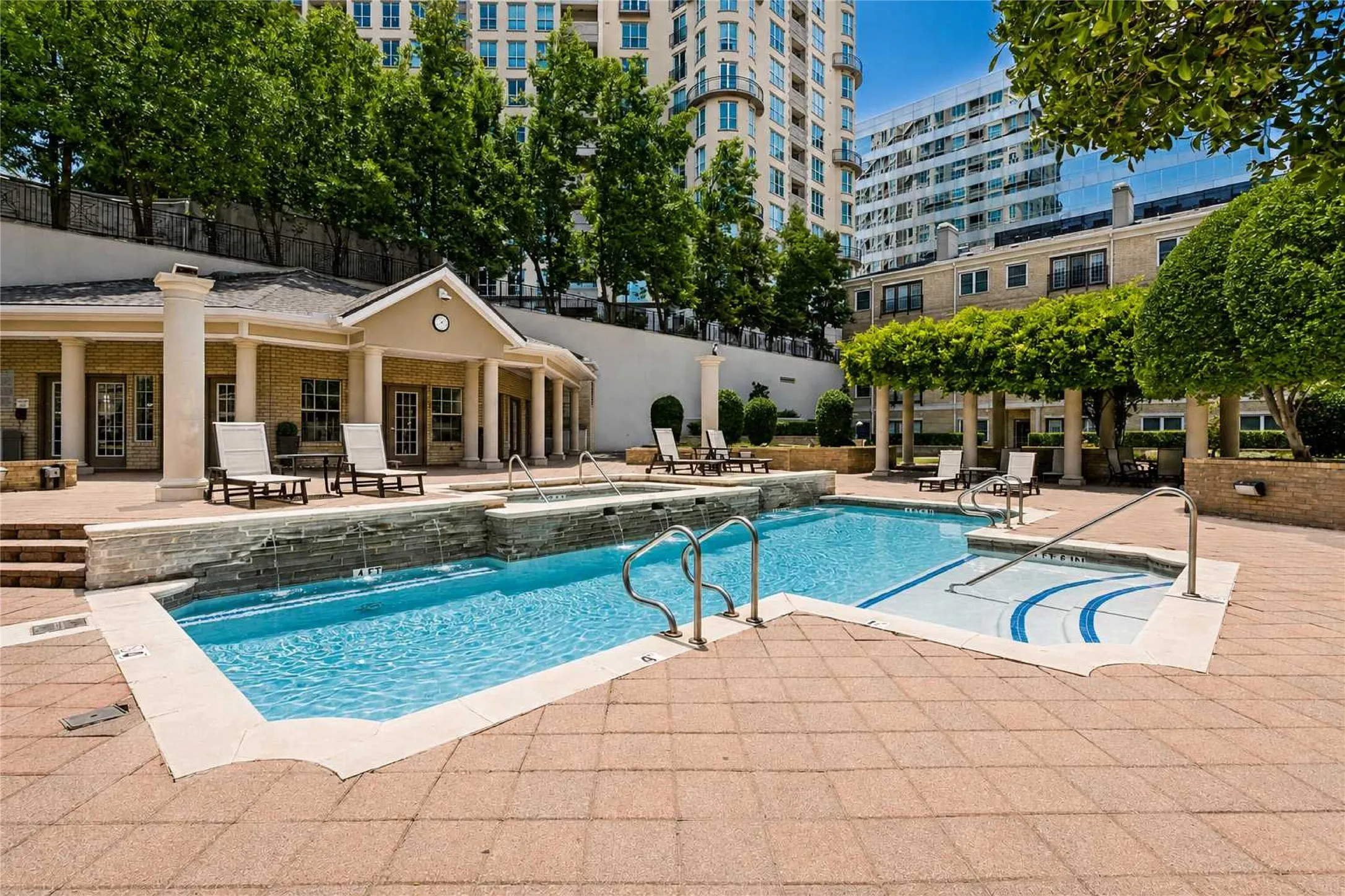 The Wyndemere - 3400 Welborn Street - Community Pool, Spa, Fitness Center - www.3400welborn318.com