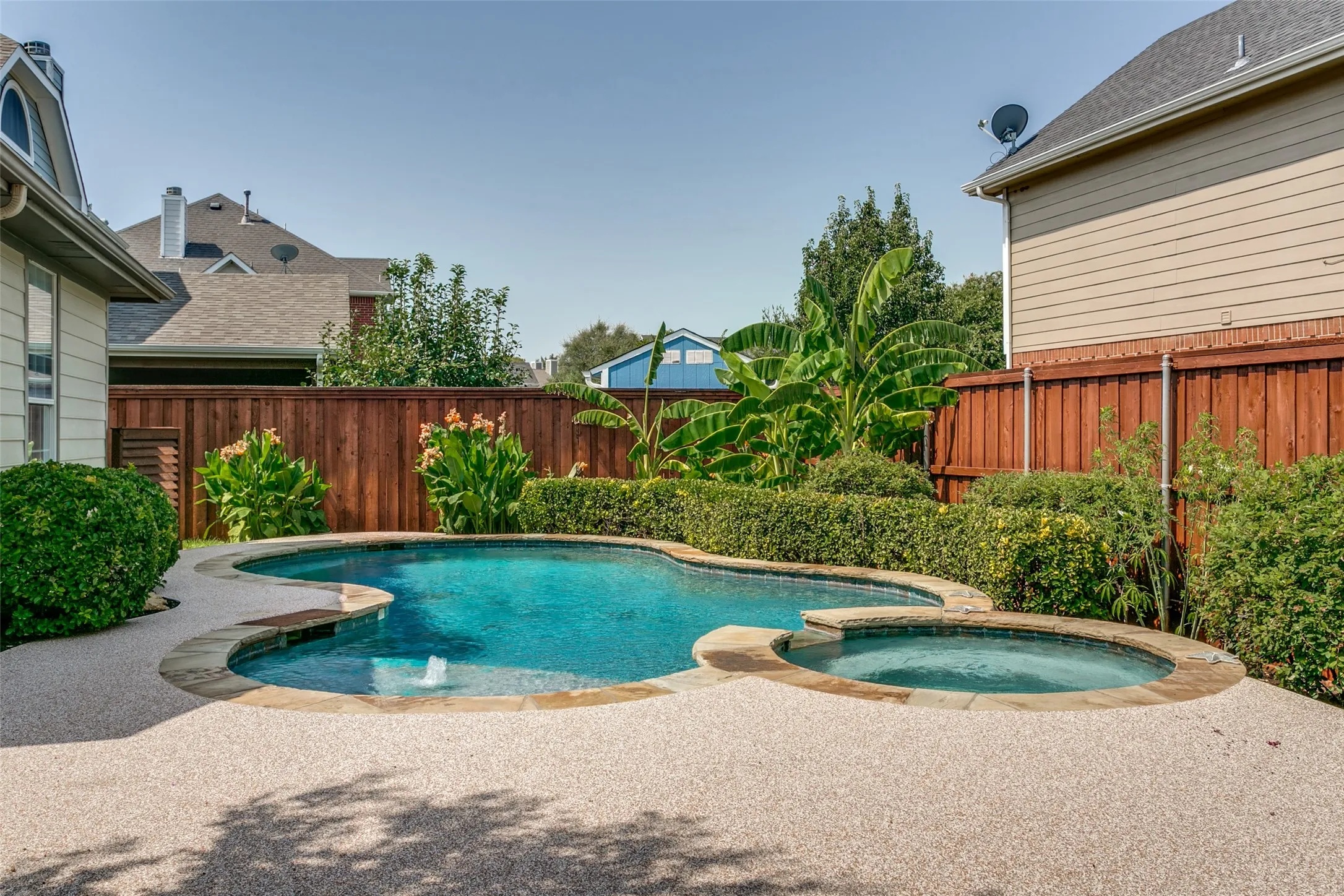 Pool and hot tub