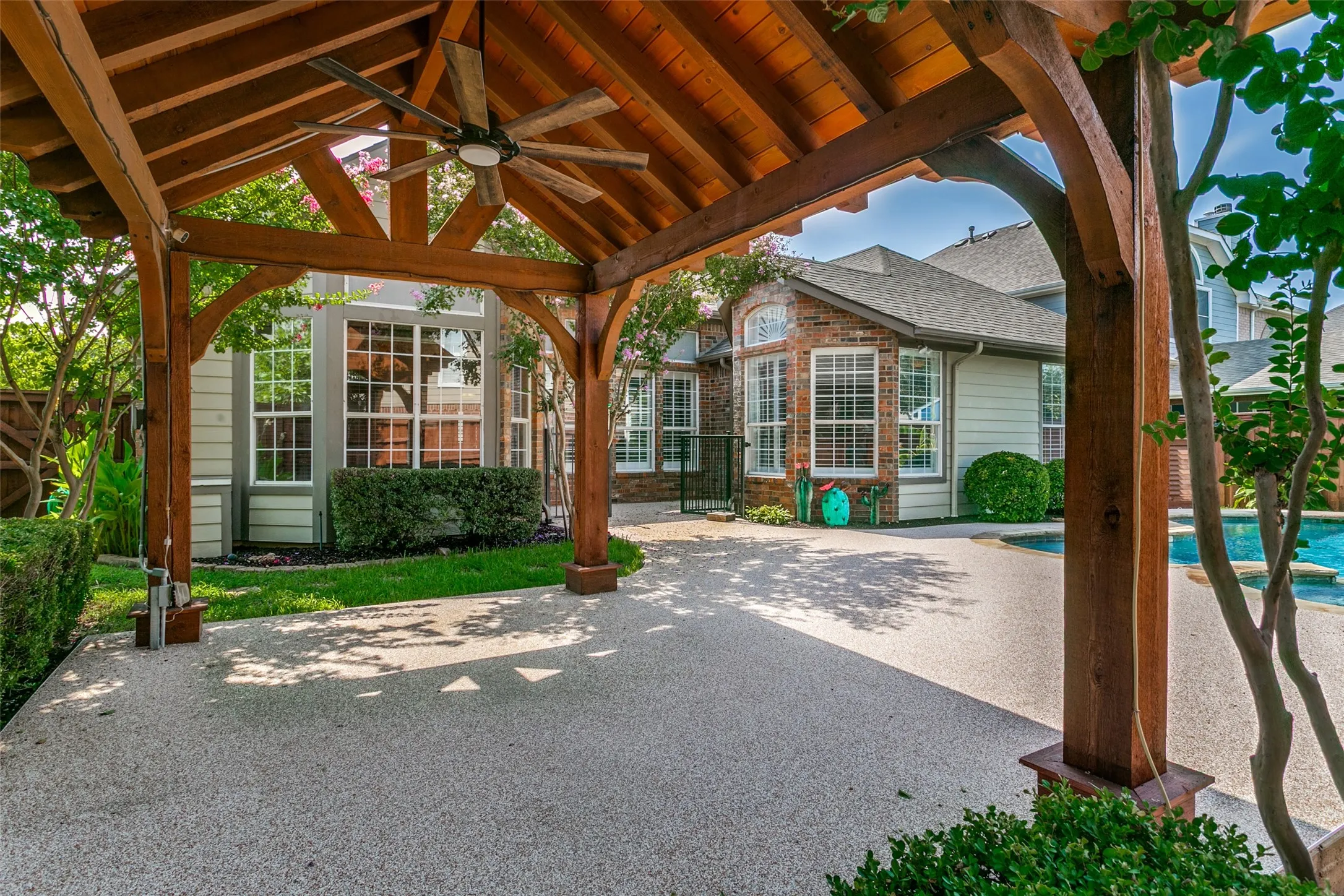 Outdoor living area
