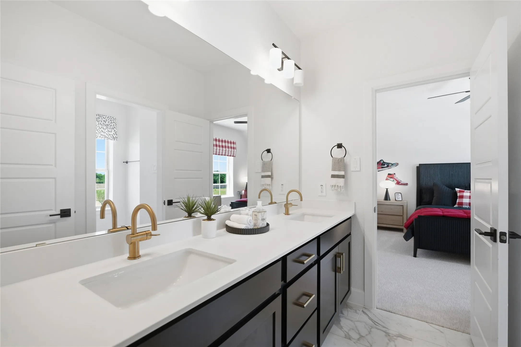 Beazer Homes Enclave at Legacy Hills Laredo Floorplan. This is not a photo of the actual home, but is a photo of the Laredo floorplan.
