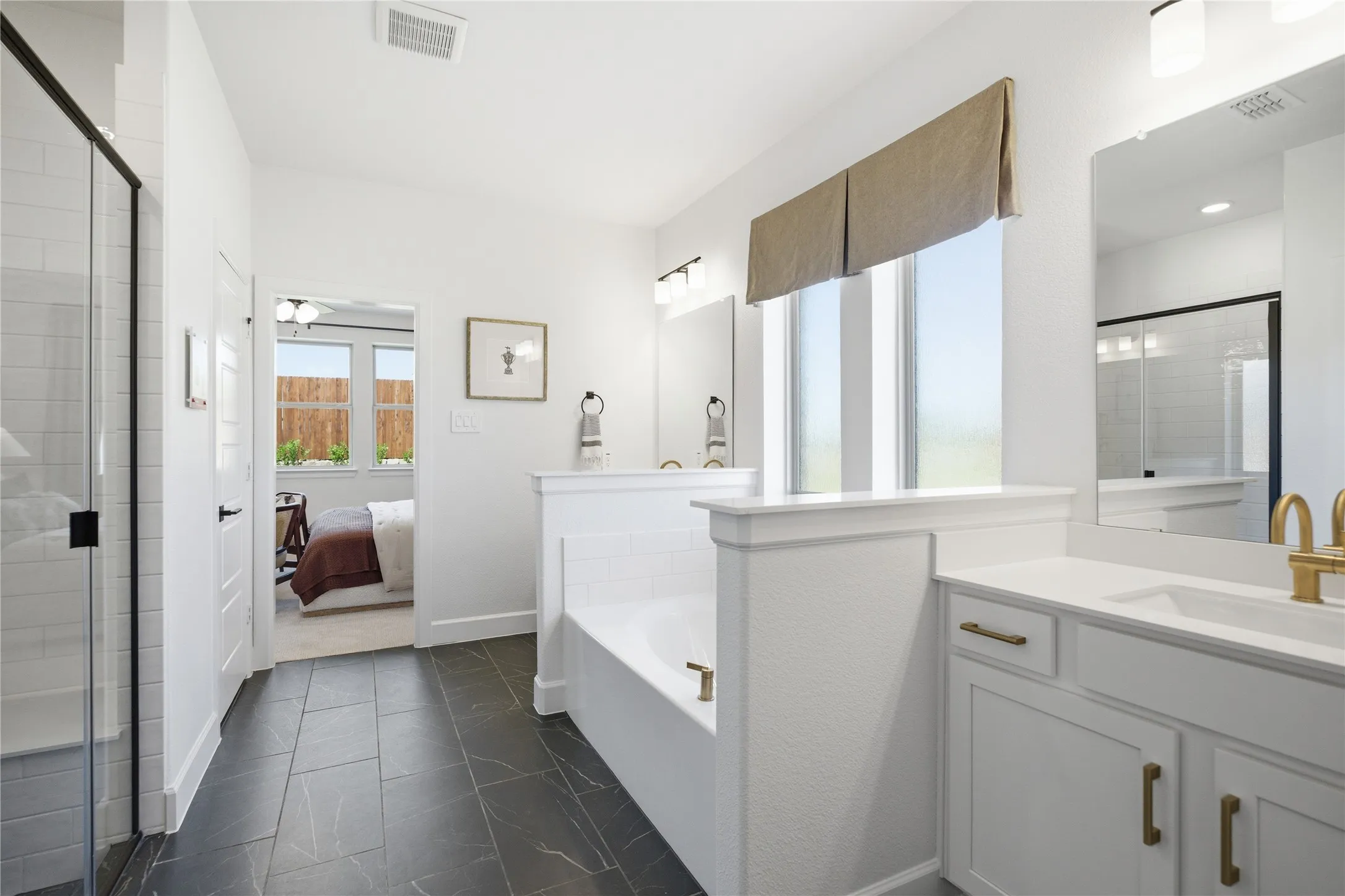 Beazer Homes Enclave at Legacy Hills Laredo Floorplan. This is not a photo of the actual home, but is a photo of the Laredo floorplan.
