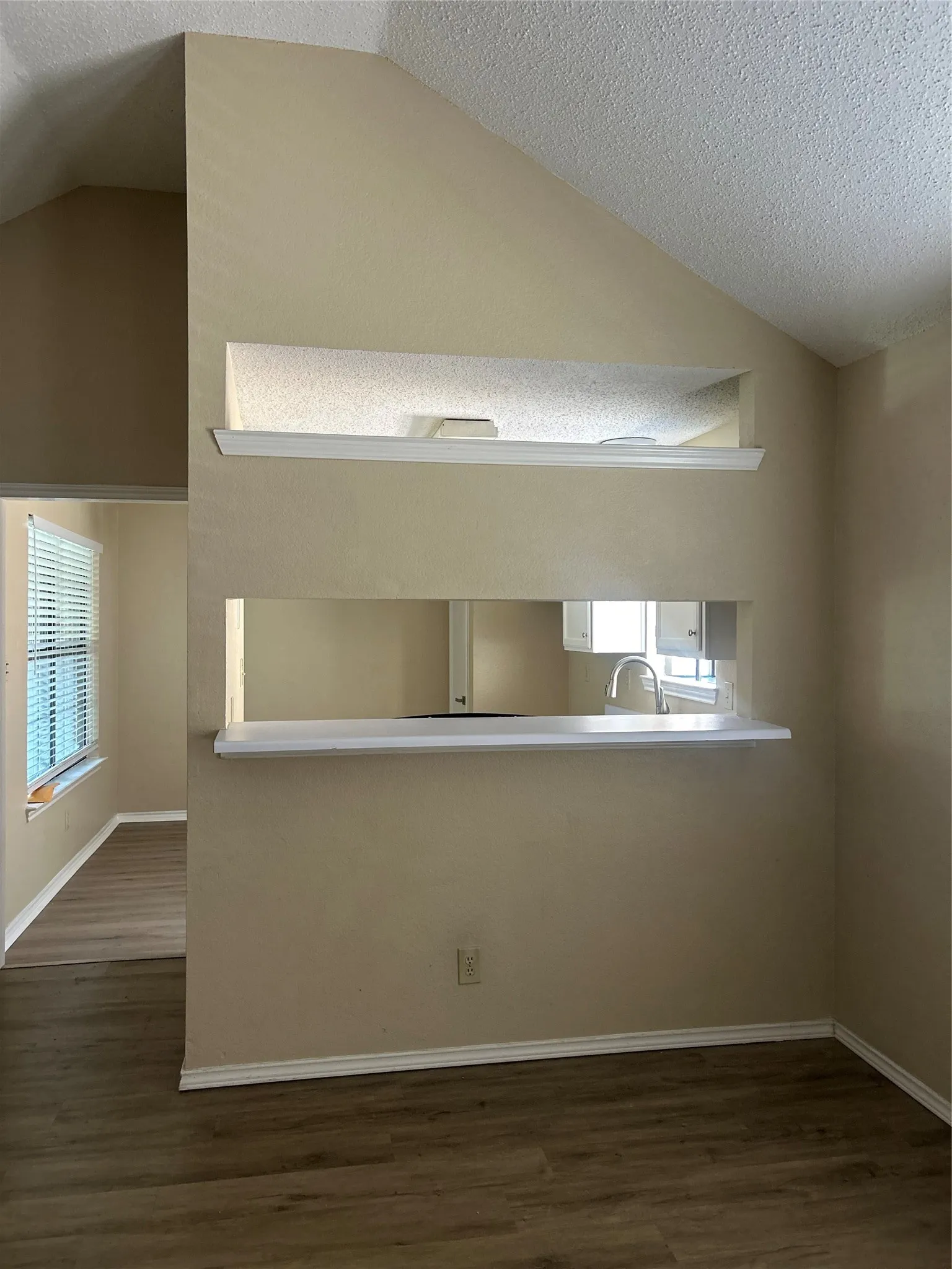 View of Kitchen from Living Room