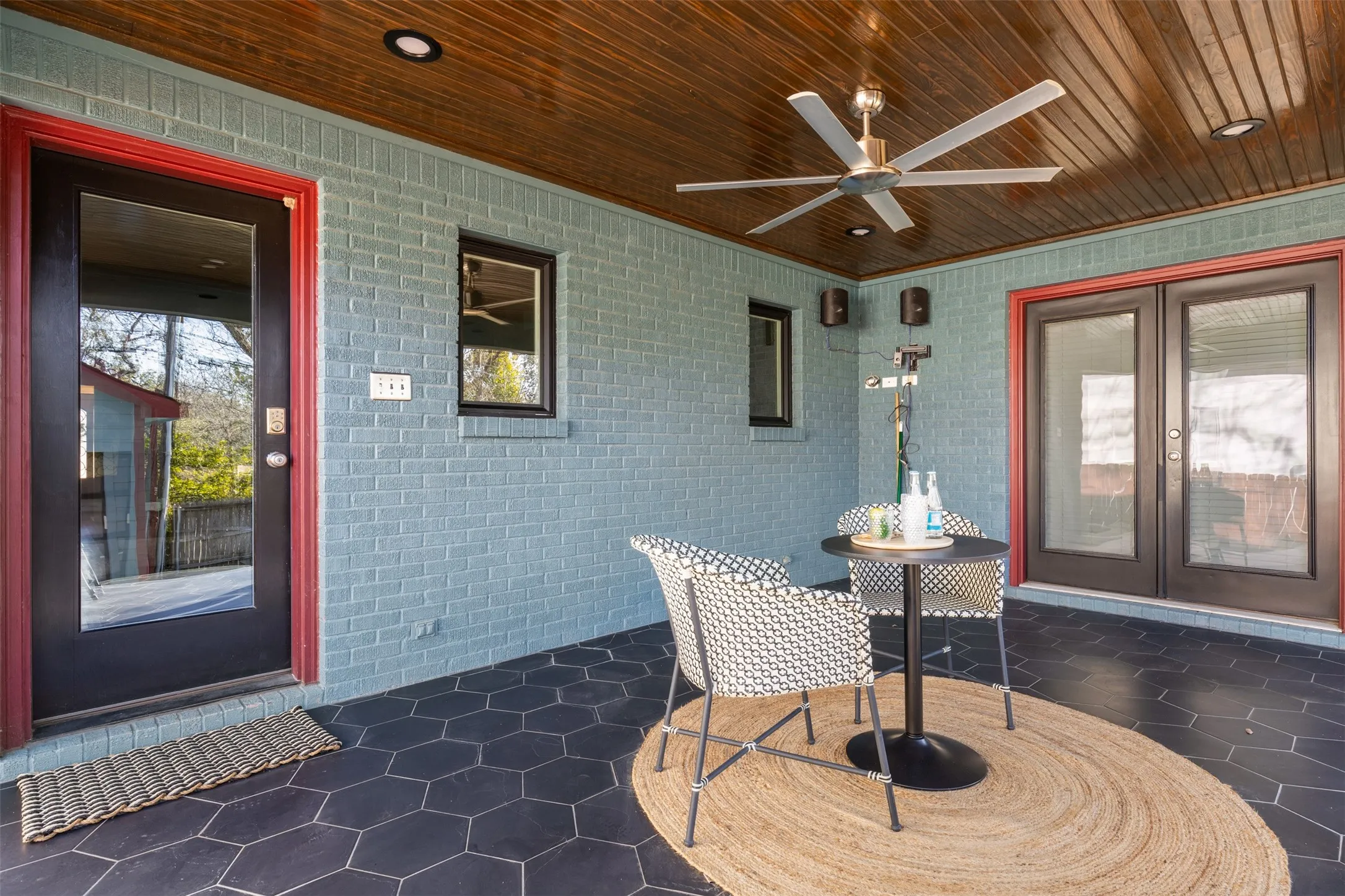 Covered Back patio