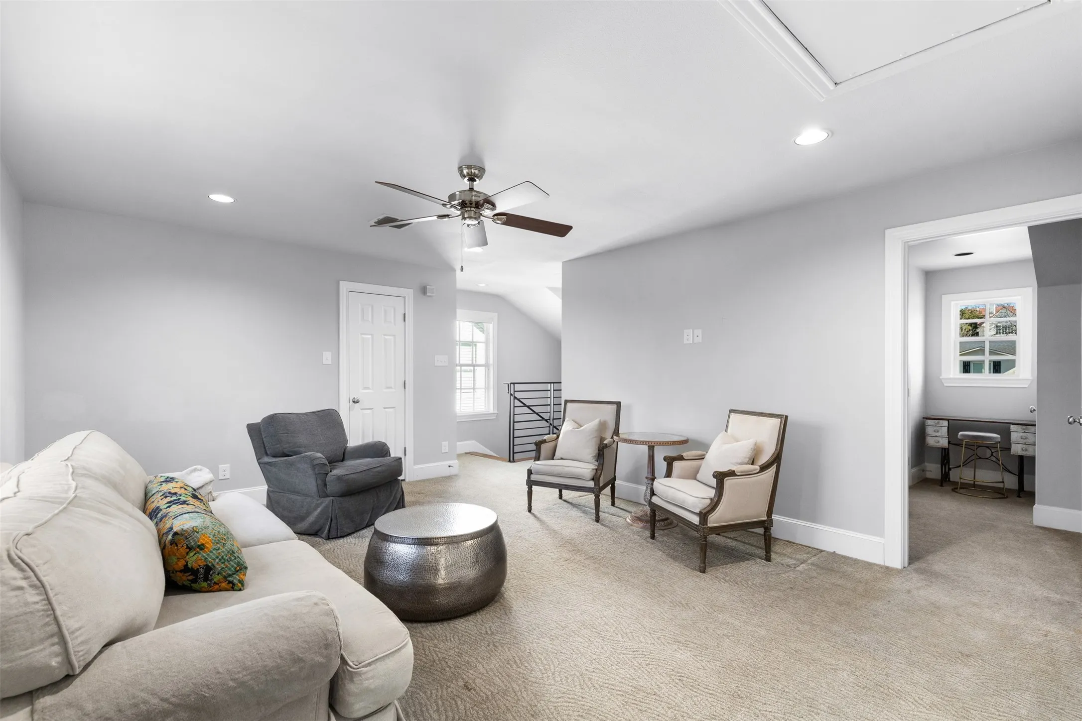 Upstairs Living room.