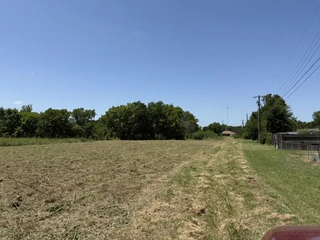 Expansive open field with cleared land