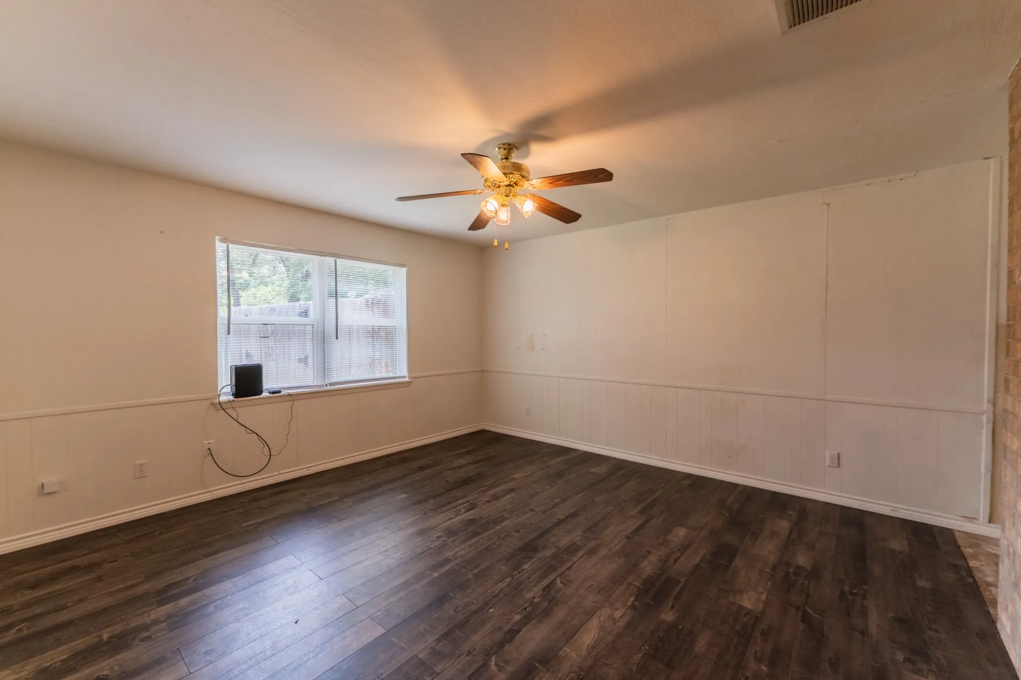 Bedroom off of kitchen