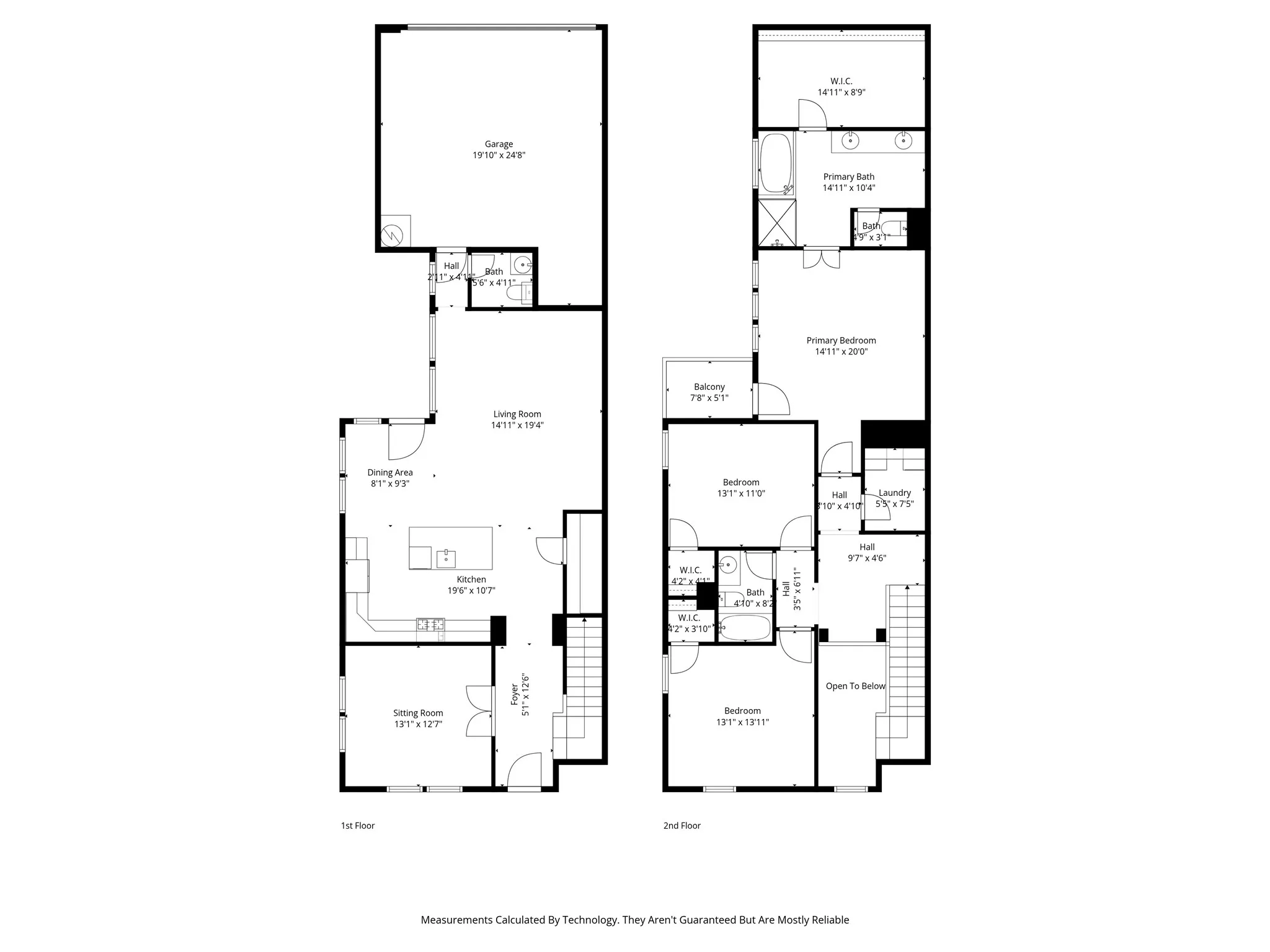 Full home floor plan