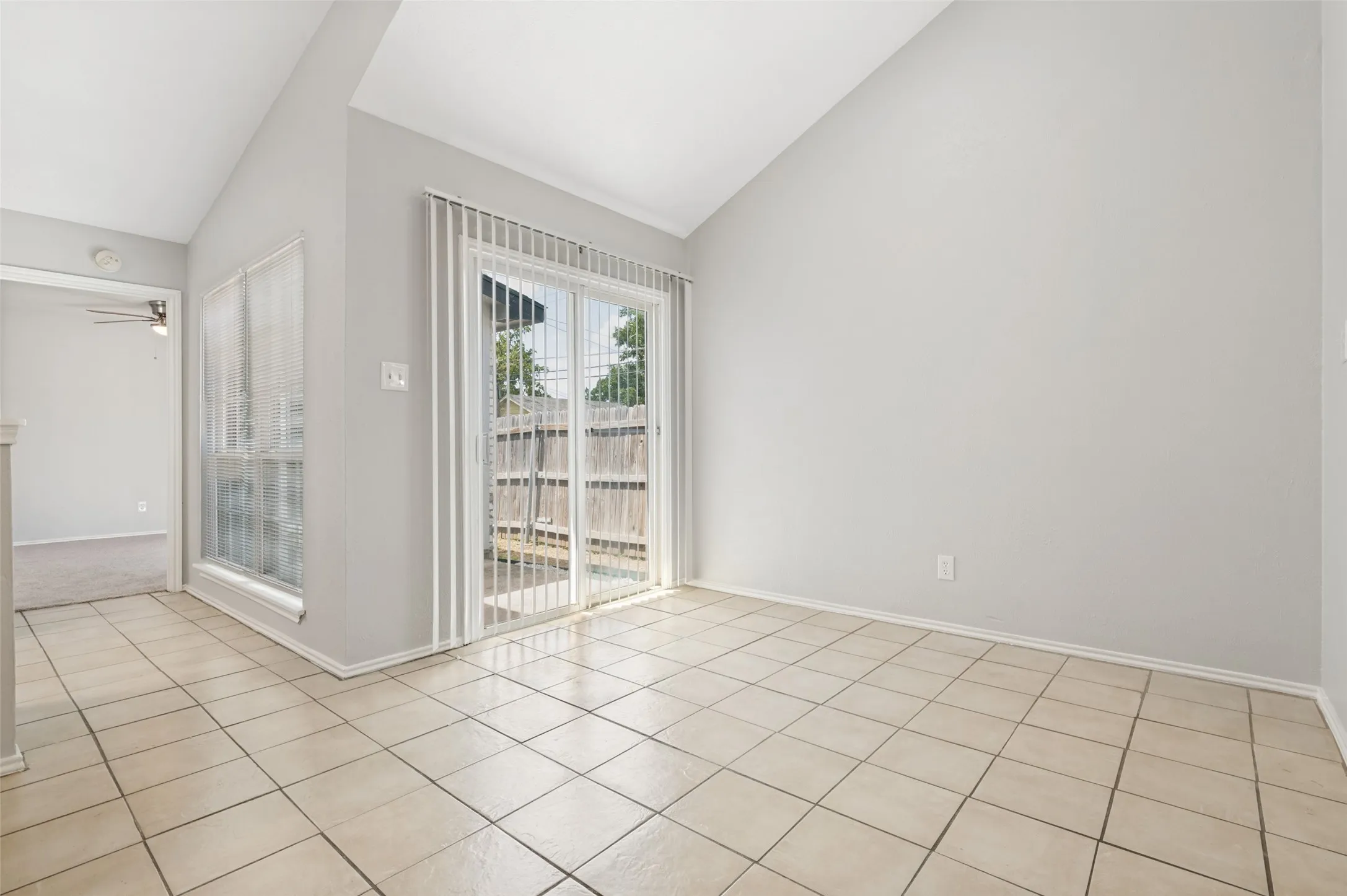 Dining area