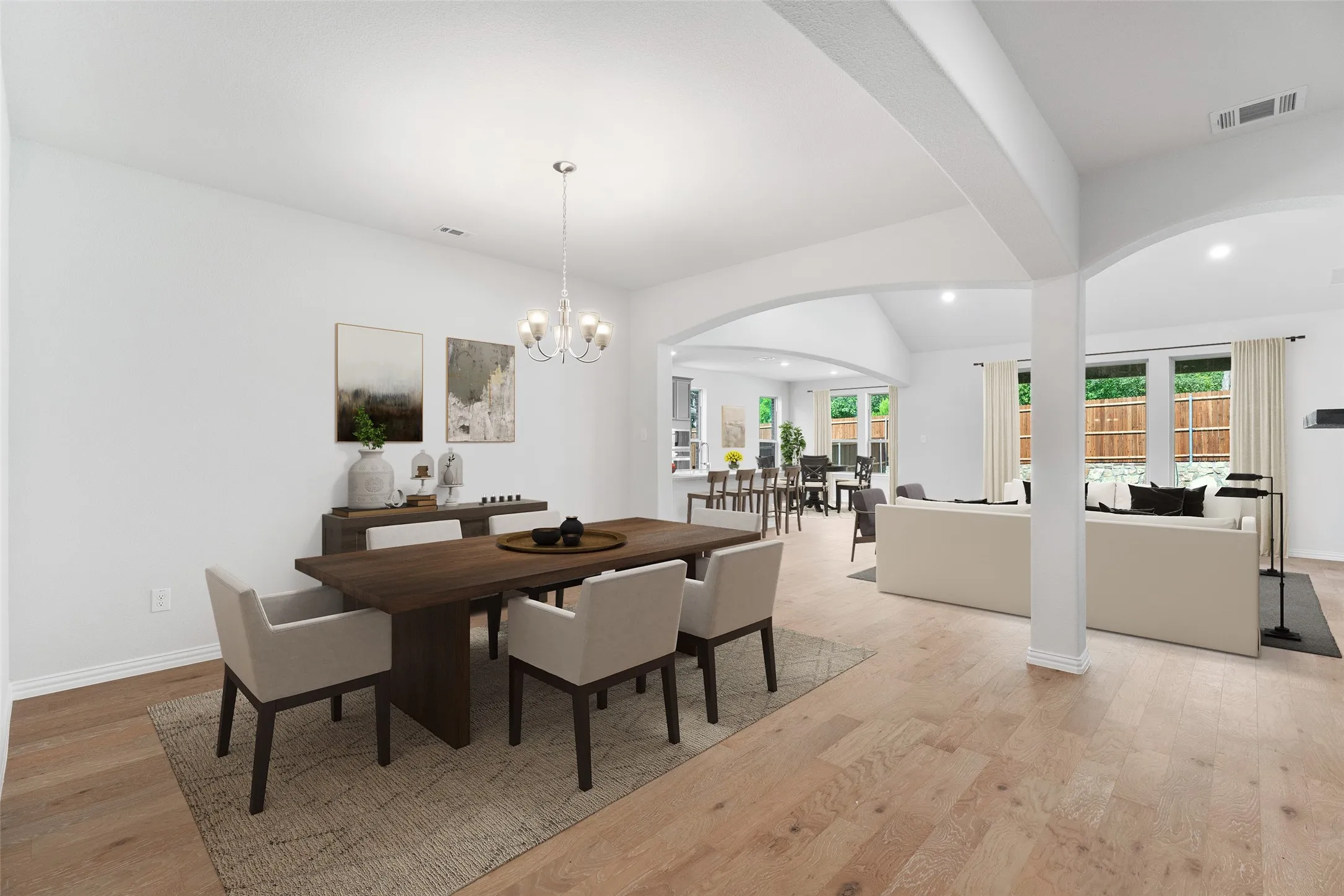 Beazer Homes Lovers Landing Manor Floorplan. This is not a photo of the actual home, but is a photo of the Manor floorplan.