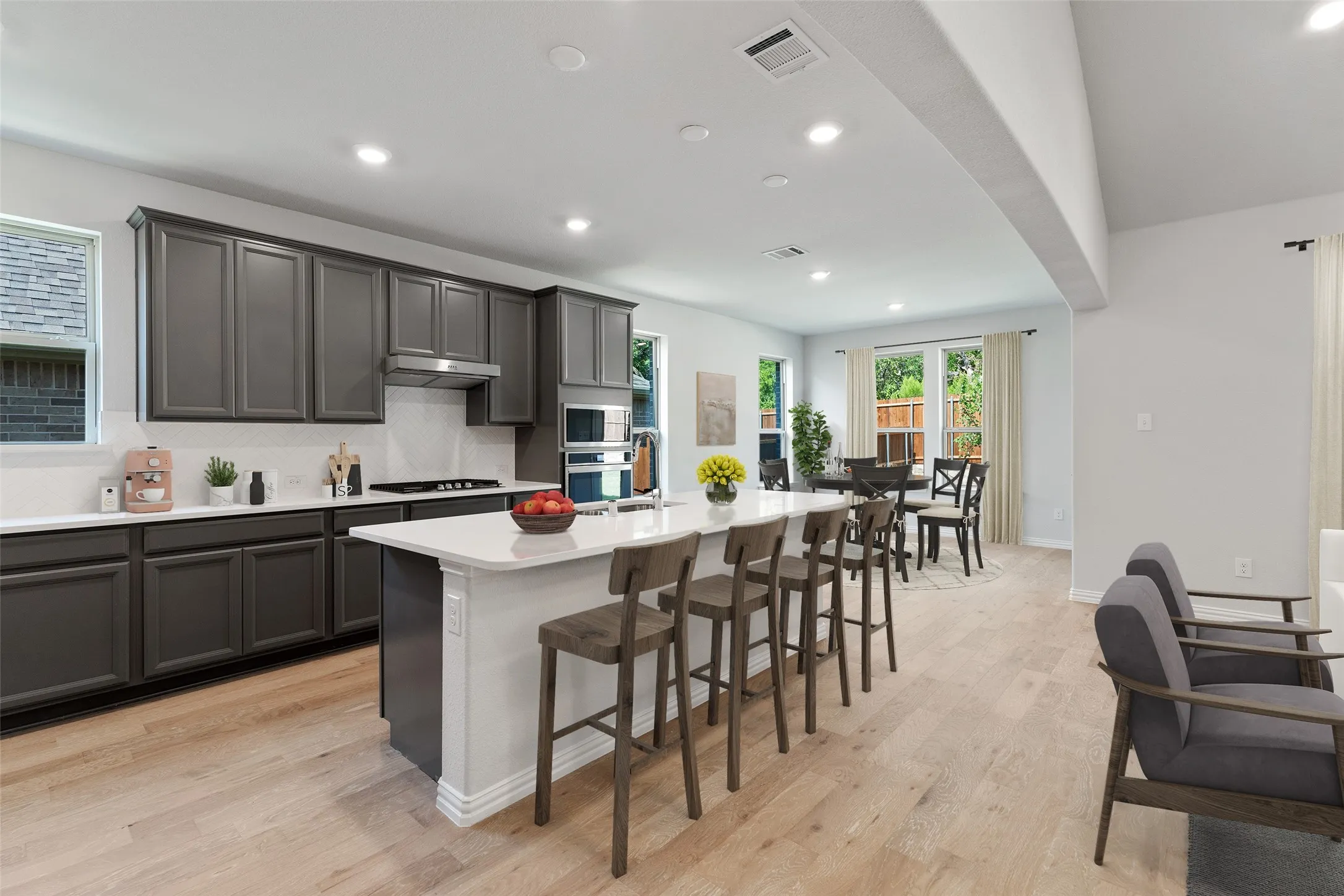 Beazer Homes Lovers Landing Manor Floorplan. This is not a photo of the actual home, but is a photo of the Manor floorplan.