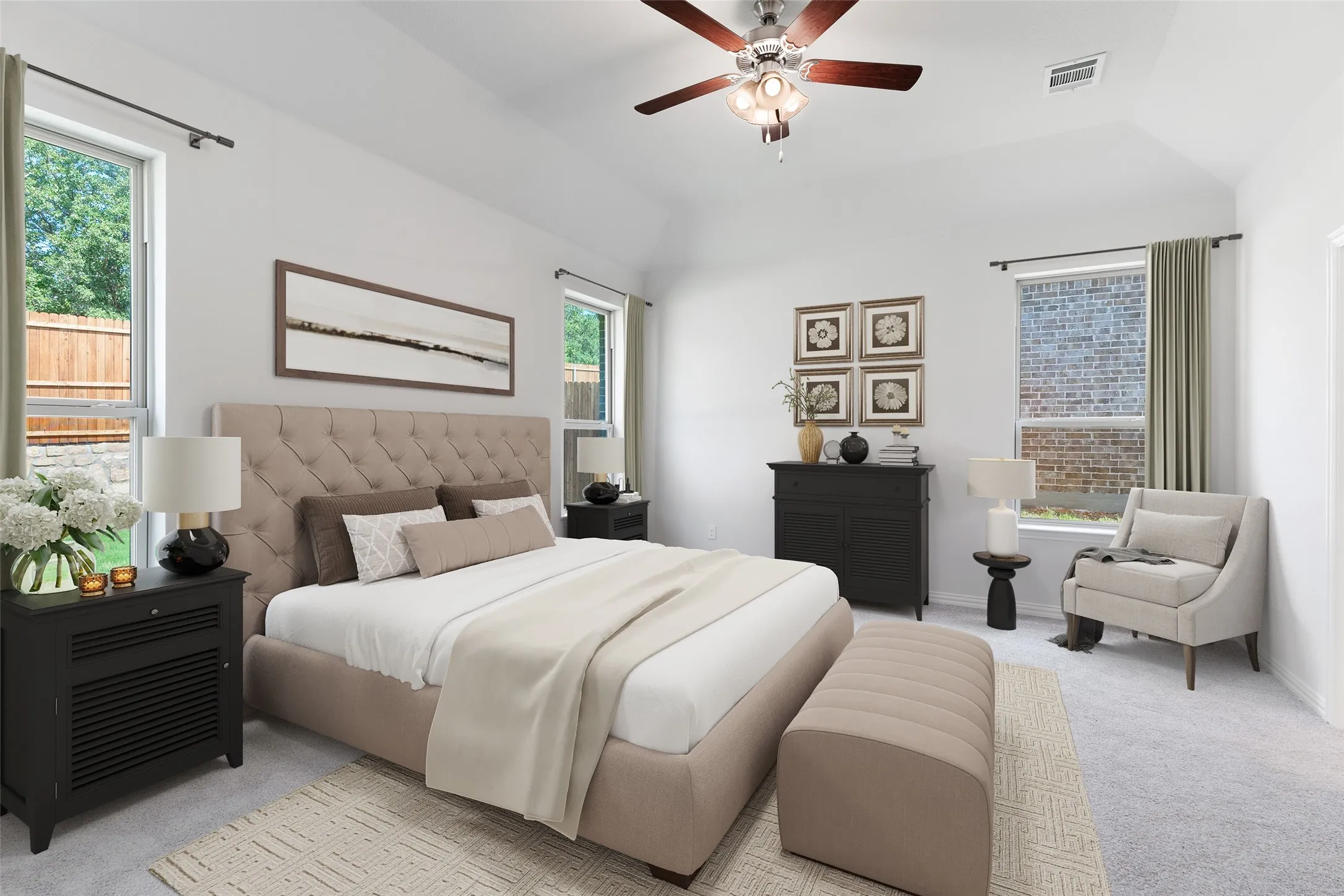 Beazer Homes Lovers Landing Manor Floorplan. This is not a photo of the actual home, but is a photo of the Manor floorplan.