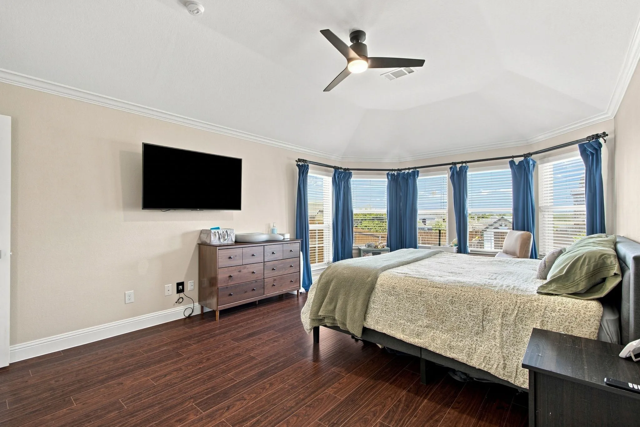 Primary bedroom view 2