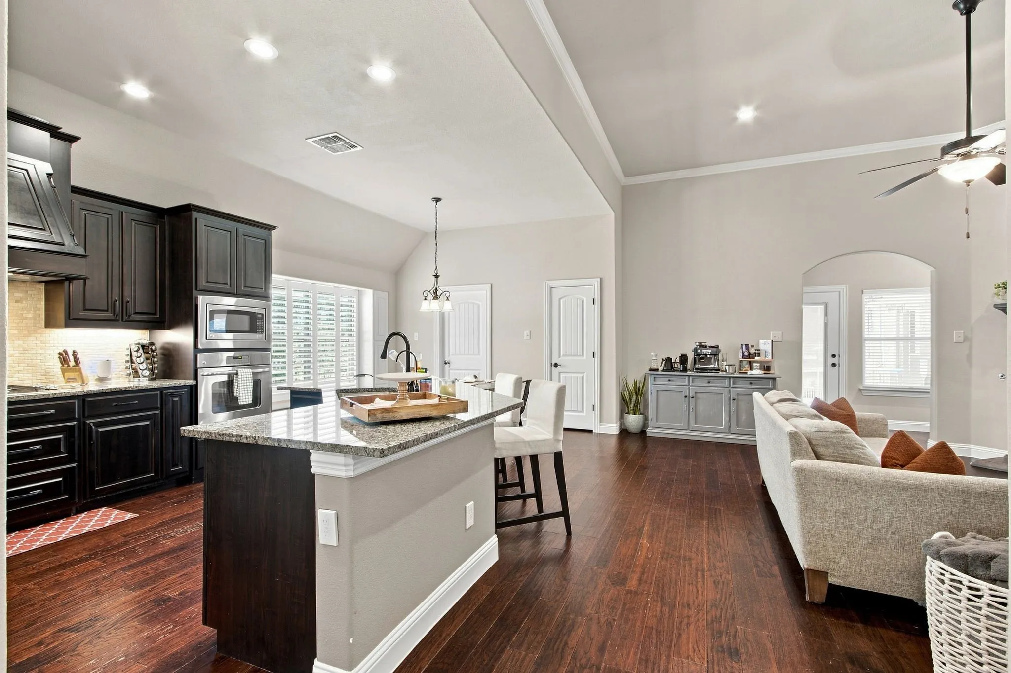 Kitchen view 1