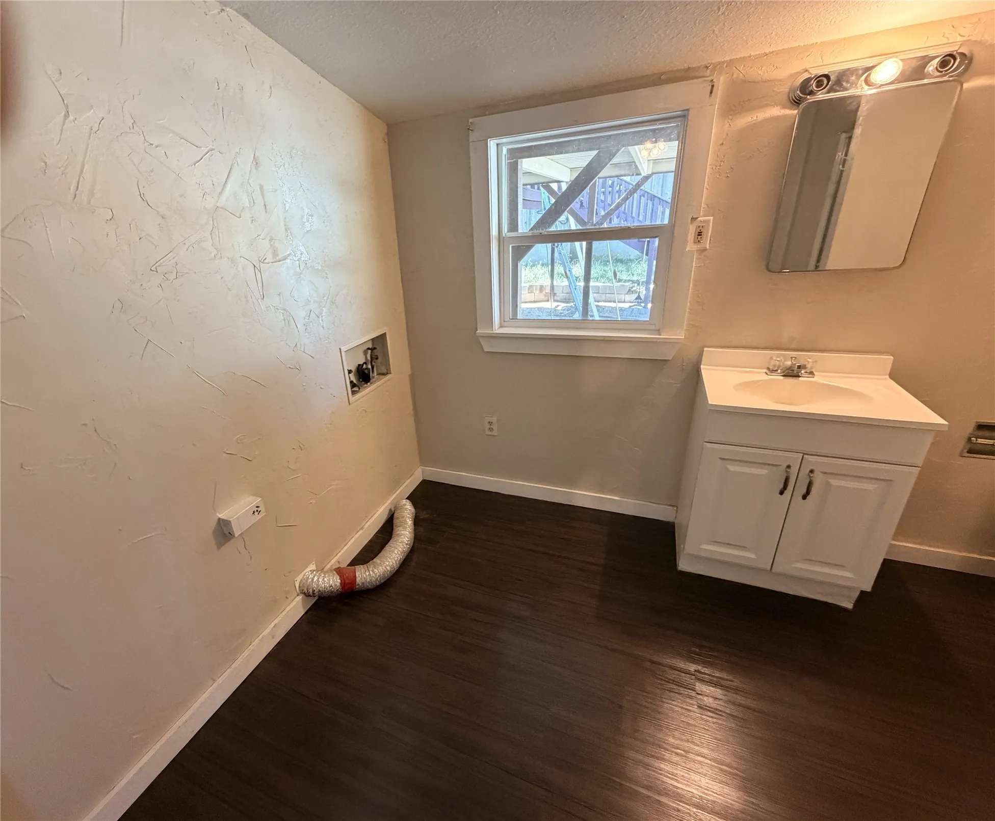 laundry area