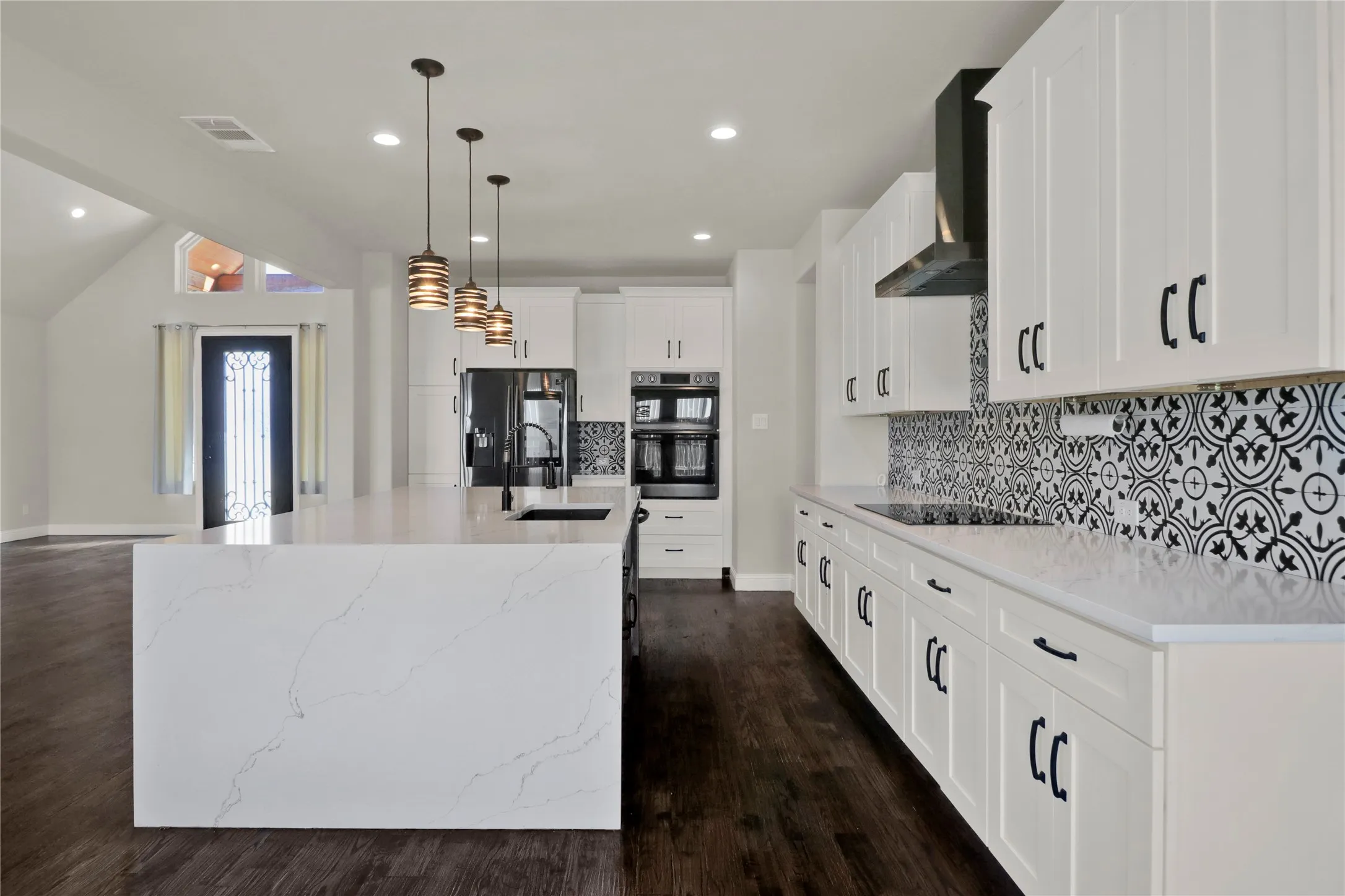 The open concept provides a great entertaining space.
