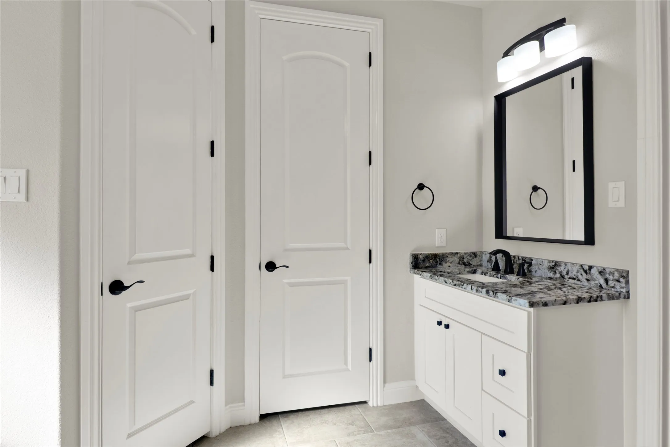 Second vanity.