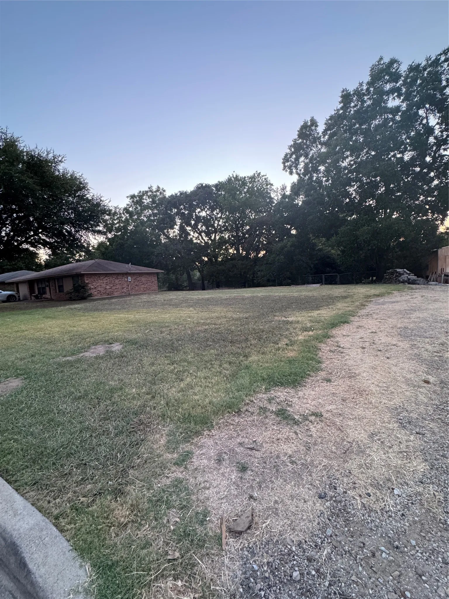 Front View with driveway