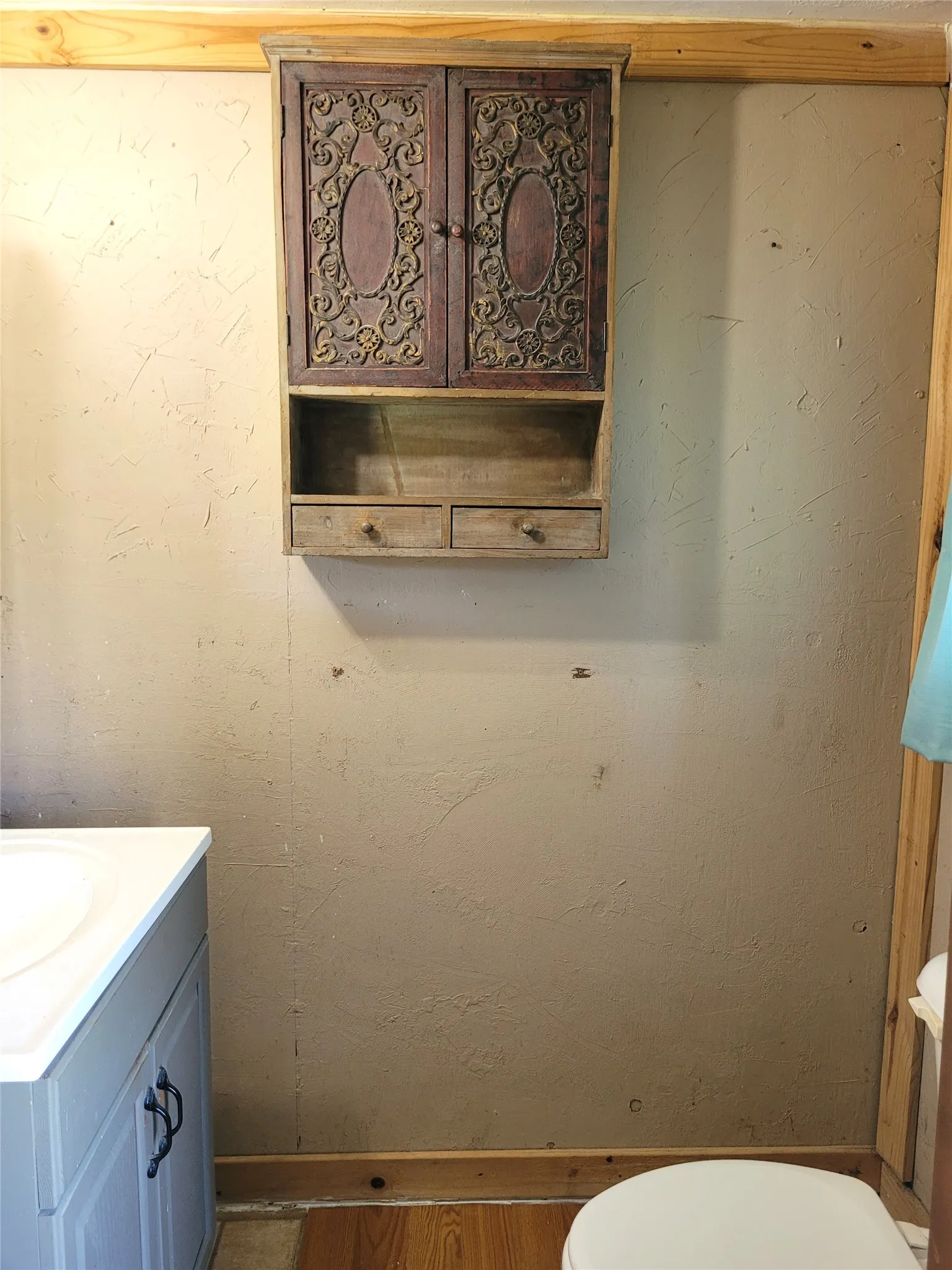 half bath in primary bedroom