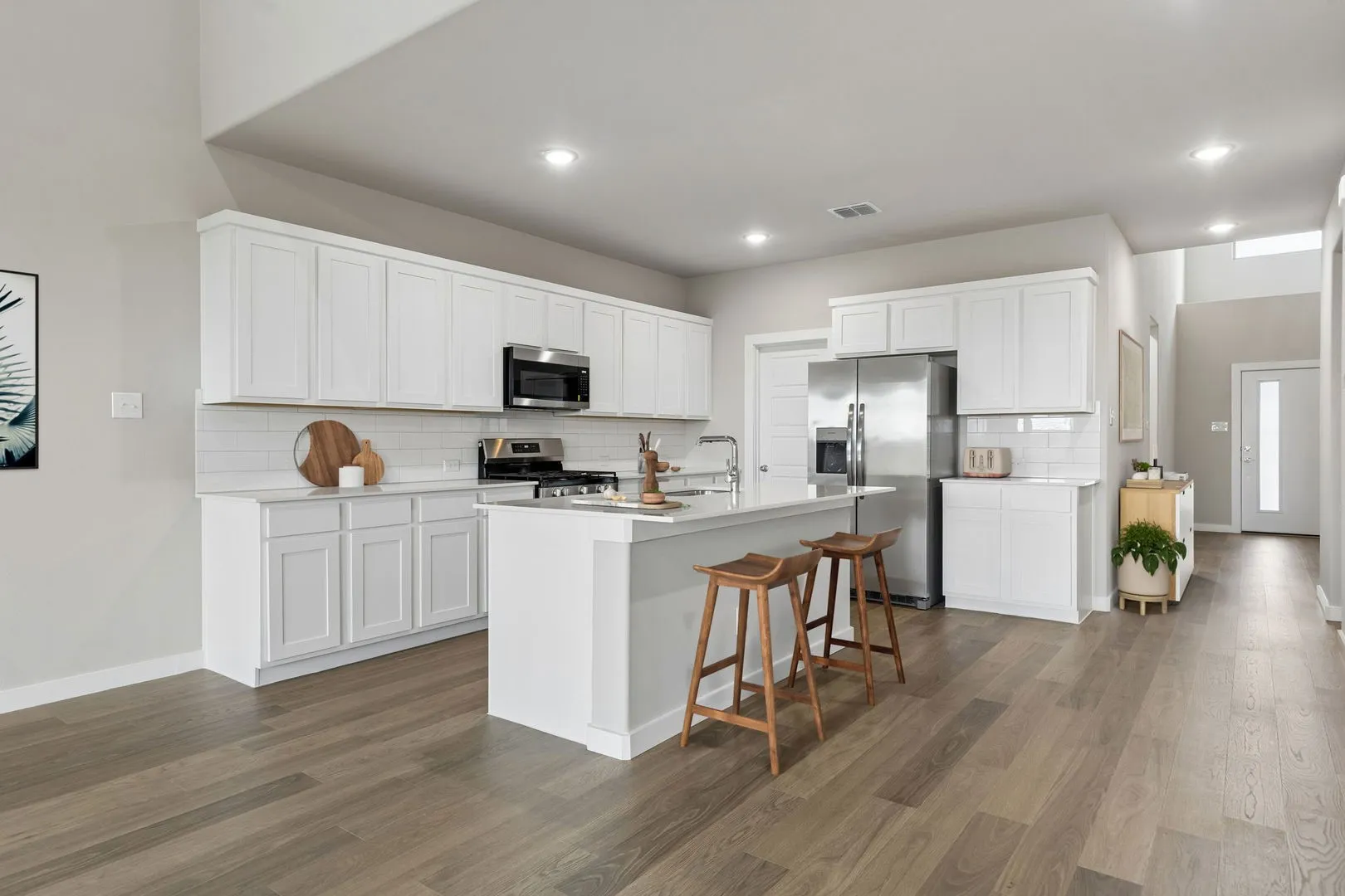 Kitchen in the Winters home plan by Trophy Signature Homes – REPRESENTATIVE PHOTO
