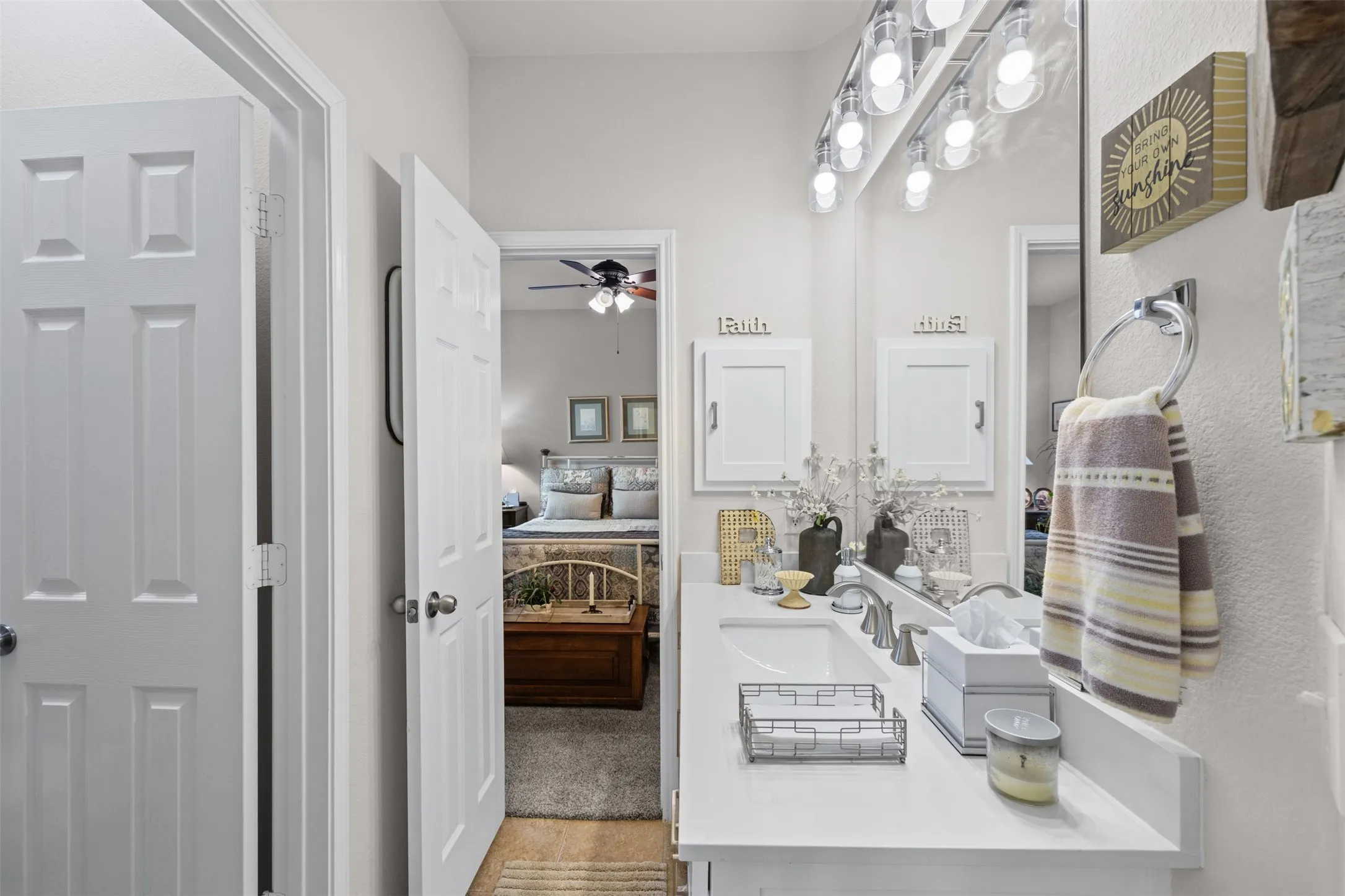 Jack and Jill bathroom