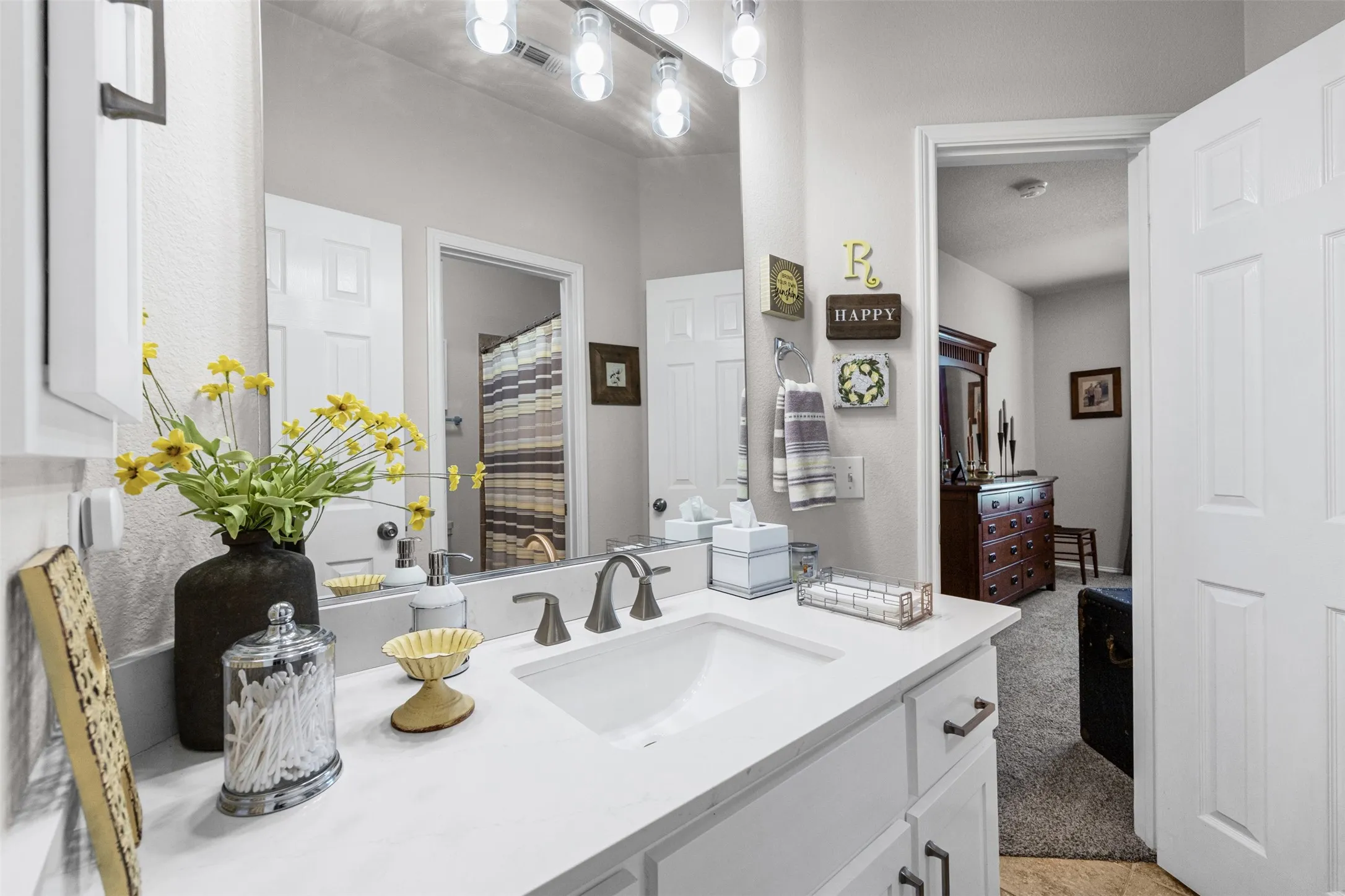 Jack and Jill bathroom