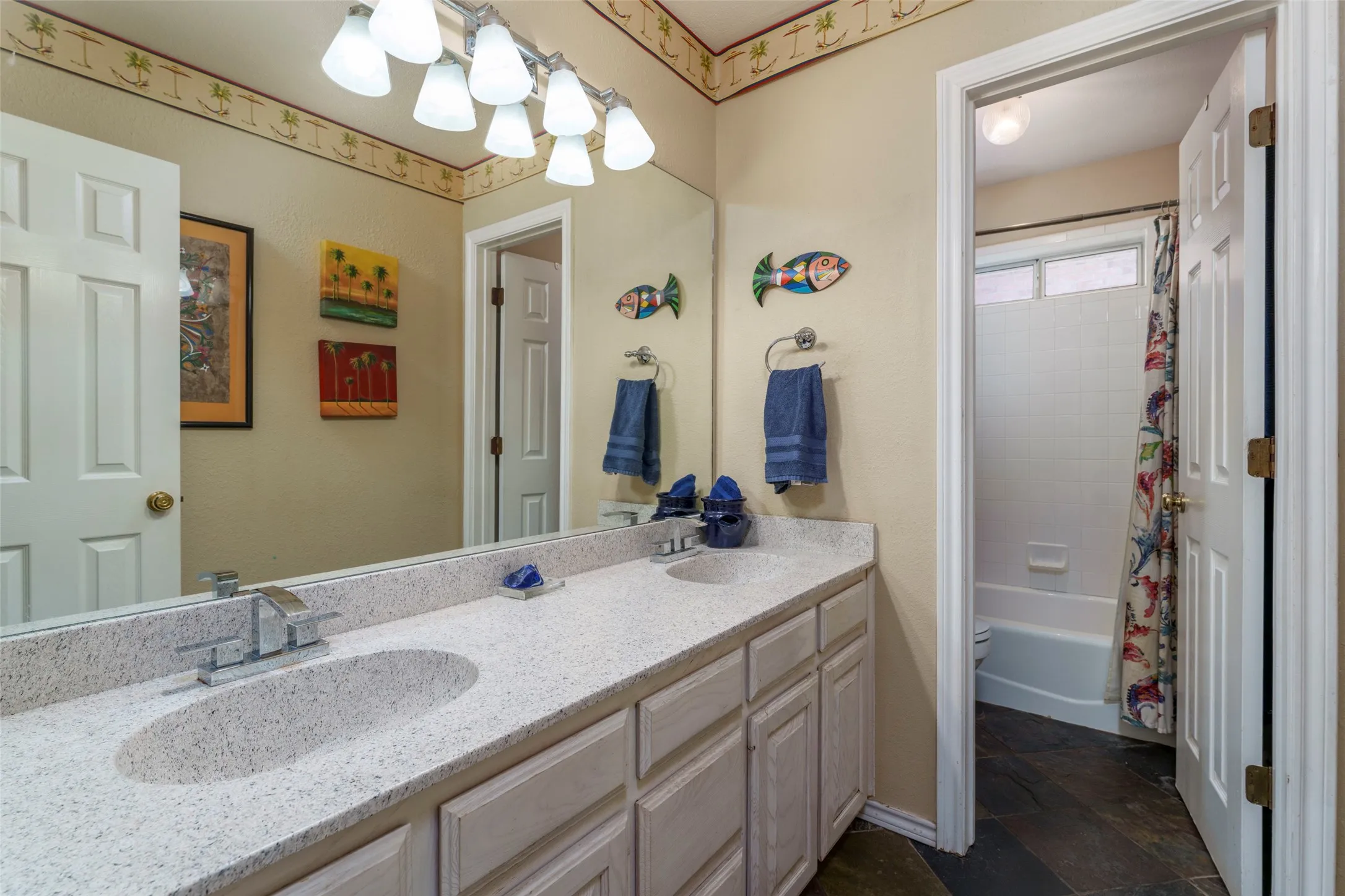 Secondary bathroom