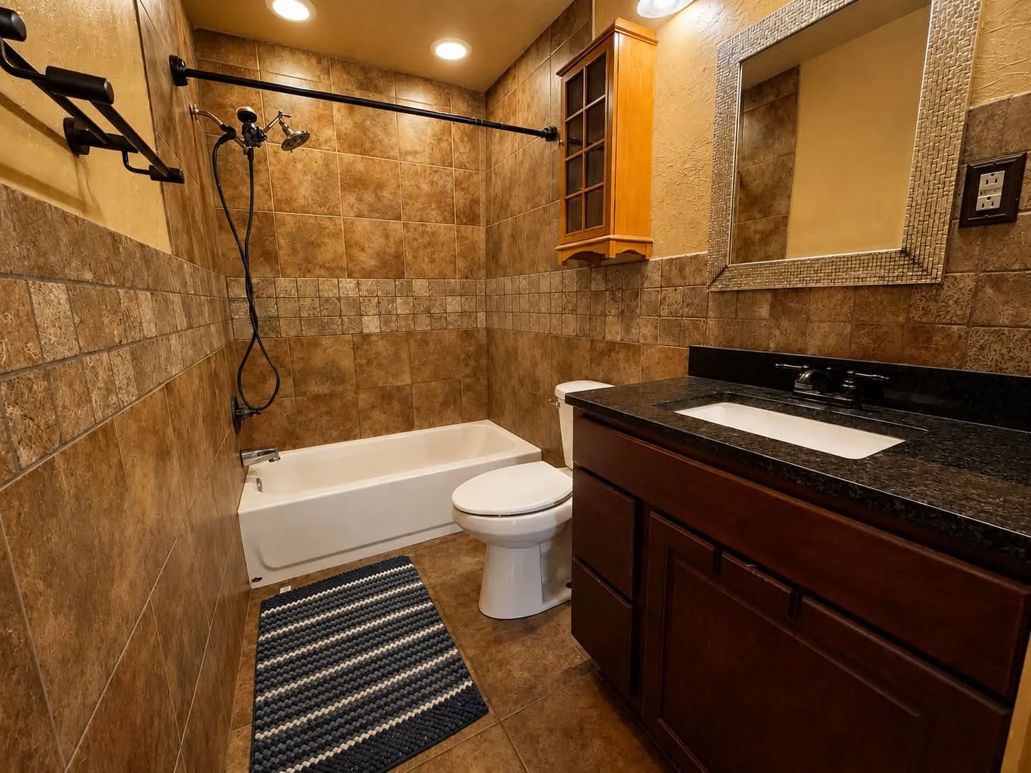 Bath room in the main house