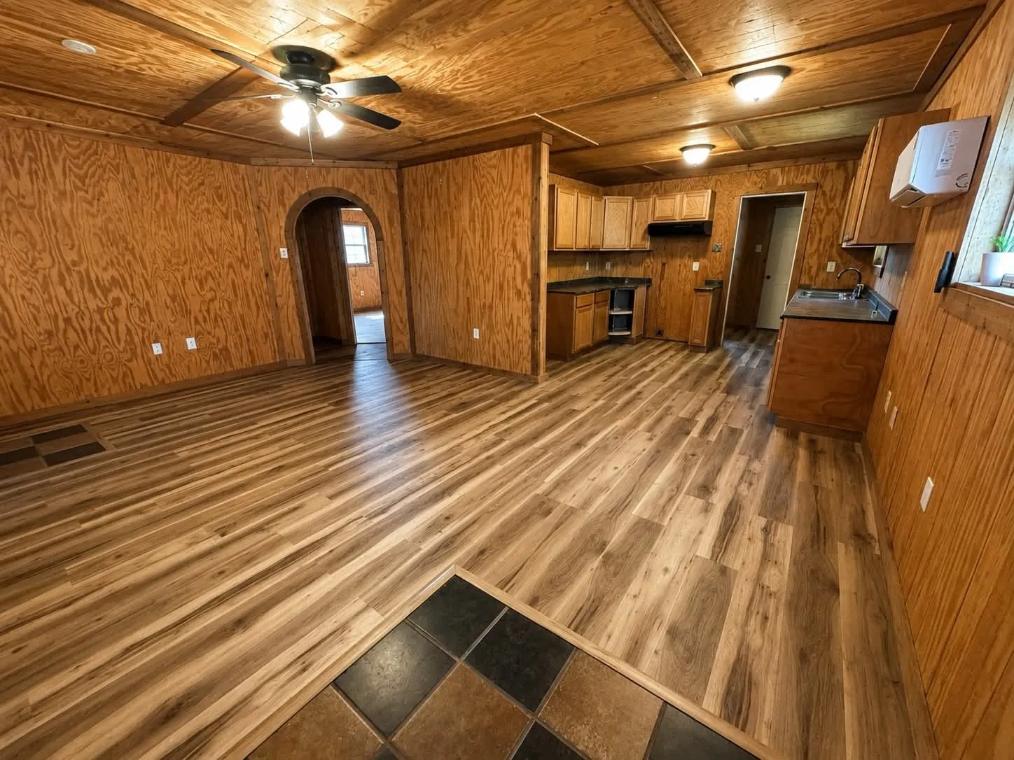 Living space in guest house